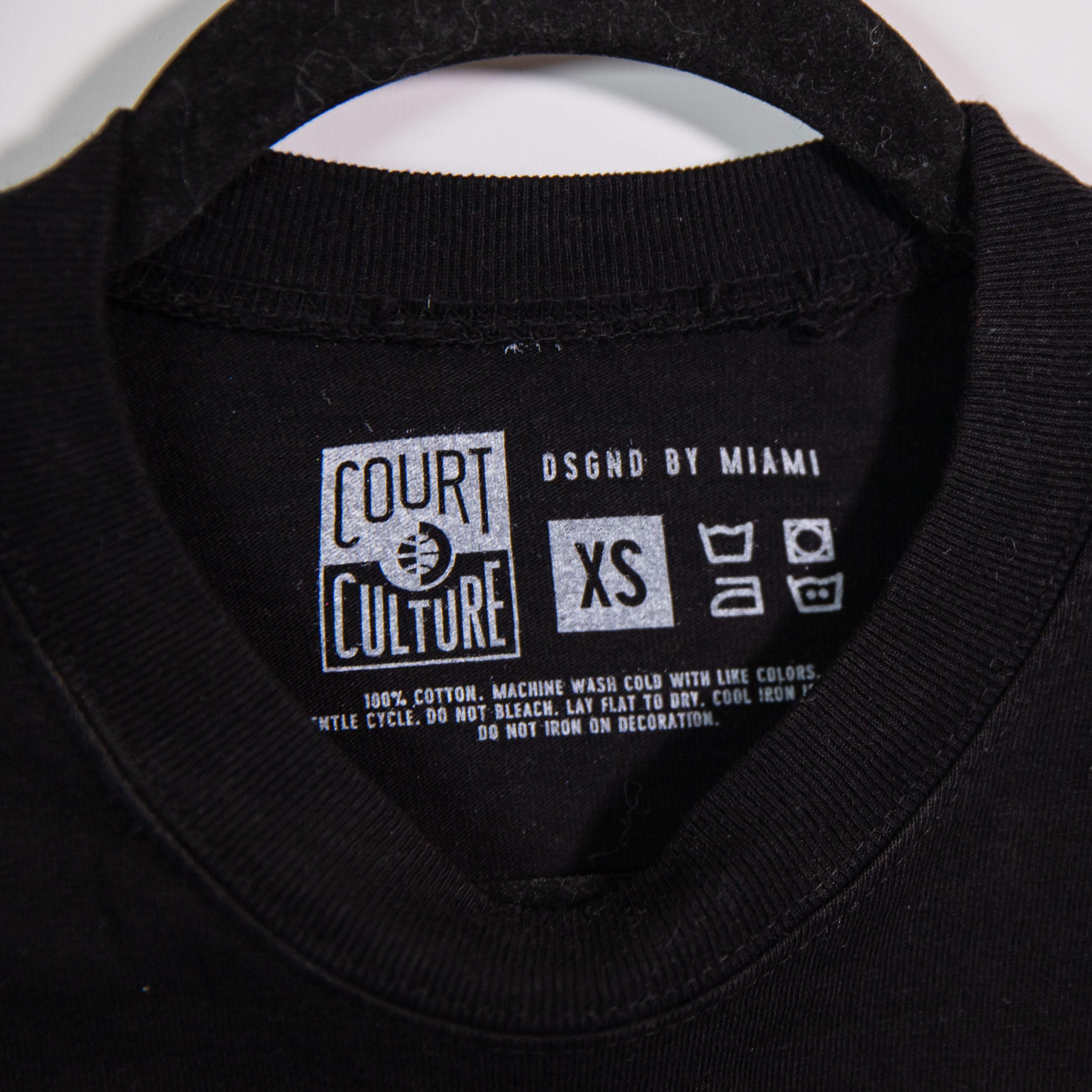 Court Culture Miami Heat NBA Basketball Retro Graphic Print Spirit Jersey Tee XS