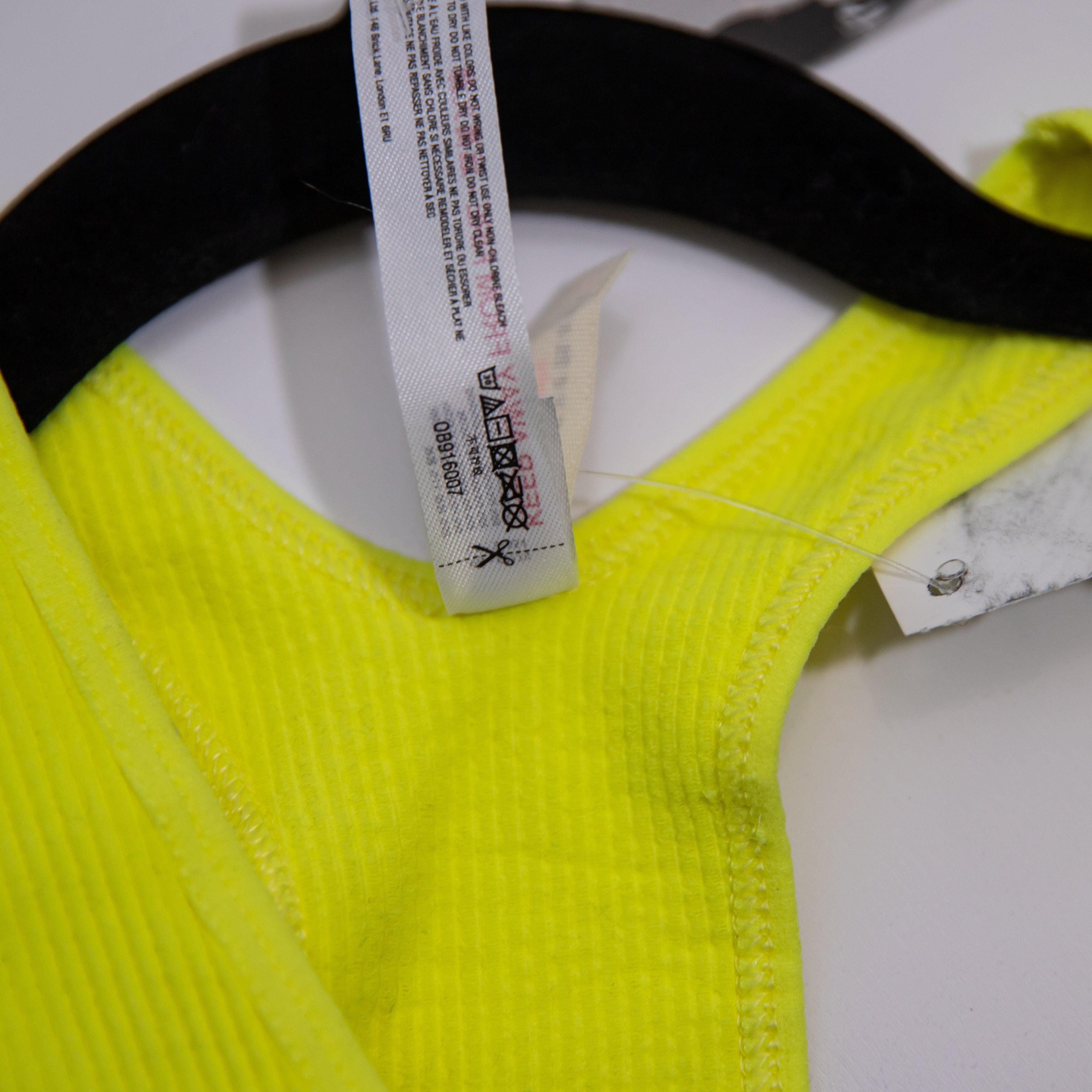 NEW Free People FP Movement Free Throw Crop Athletic Work Out Tank Zesty Lime S