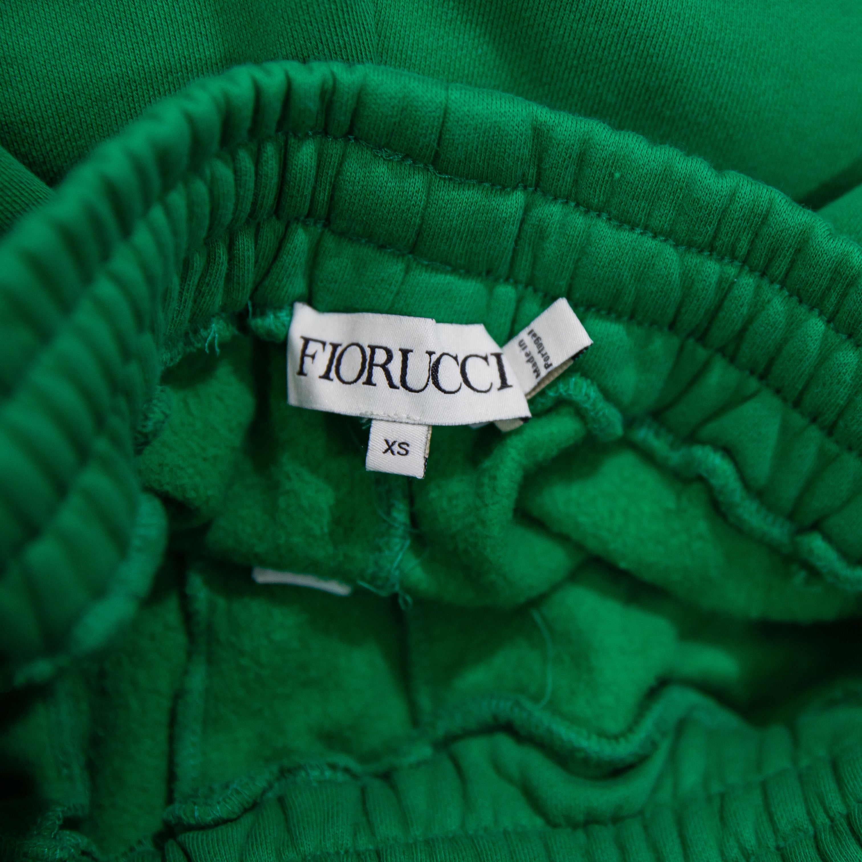 Fiorucci Embroidered Logo Angel Graphic Print Organic Cotton Track Sweatpants XS