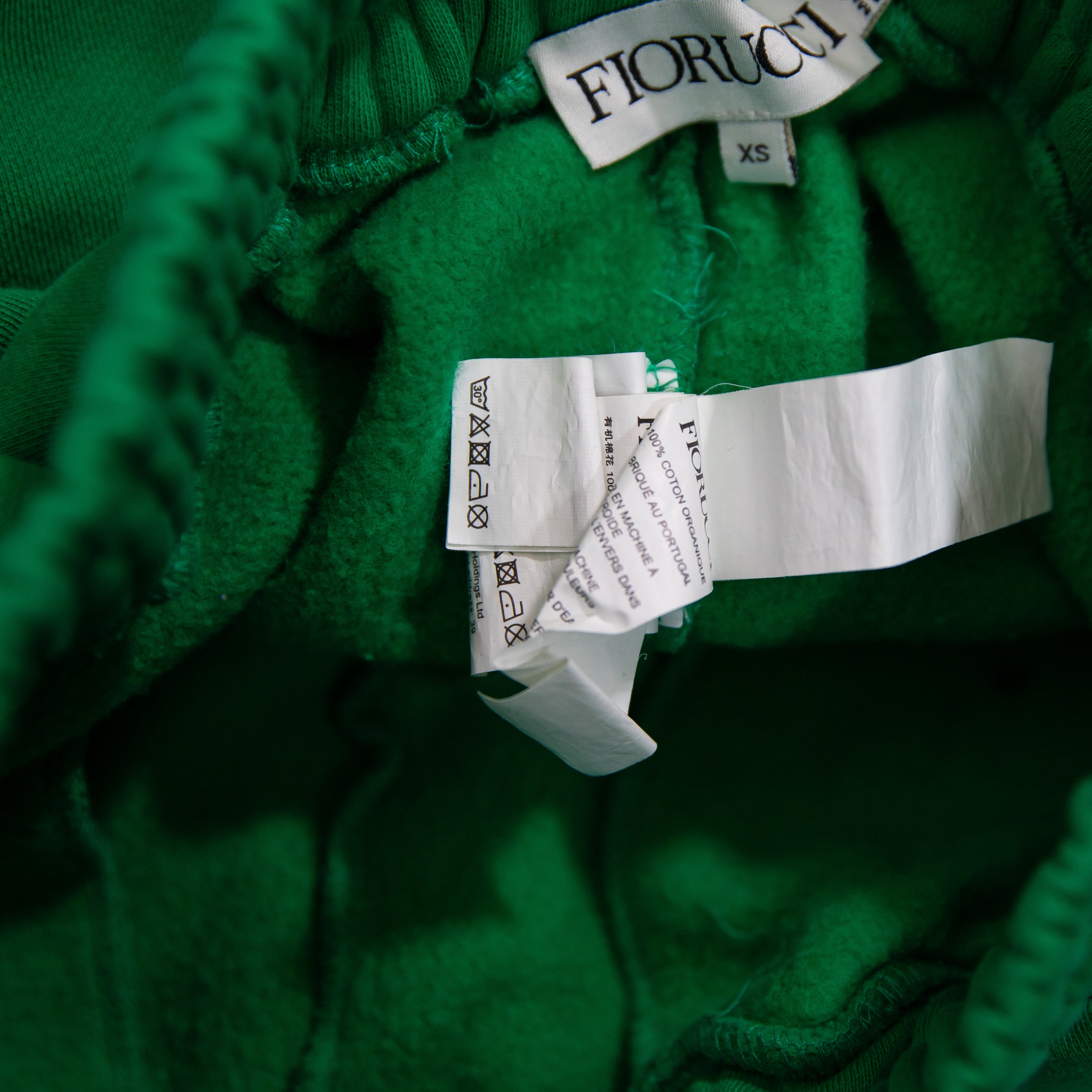 Fiorucci Embroidered Logo Angel Graphic Print Organic Cotton Track Sweatpants XS