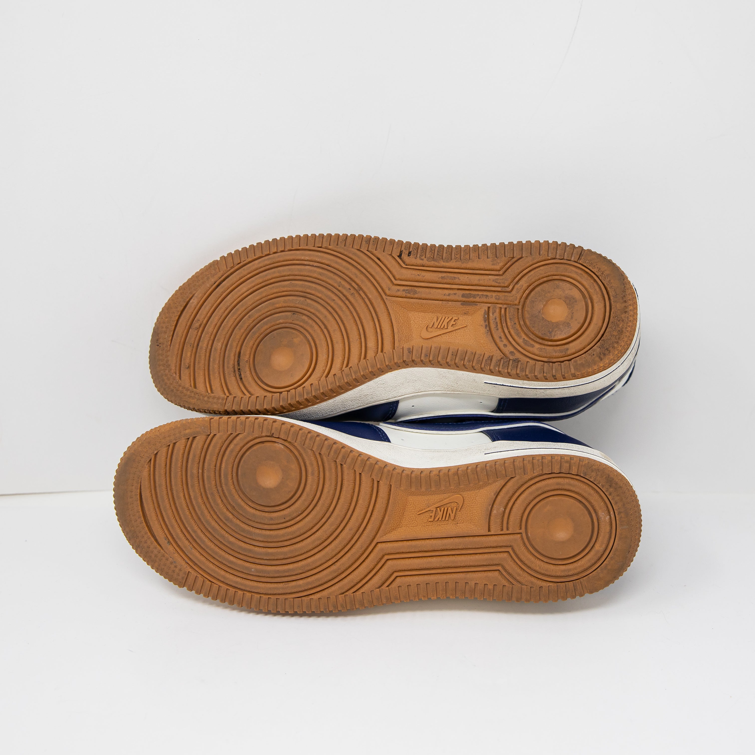 Nike Youth Air Force 1 Low '07 LV8 College Pack Midnight Navy Blue Sneakers 7Y