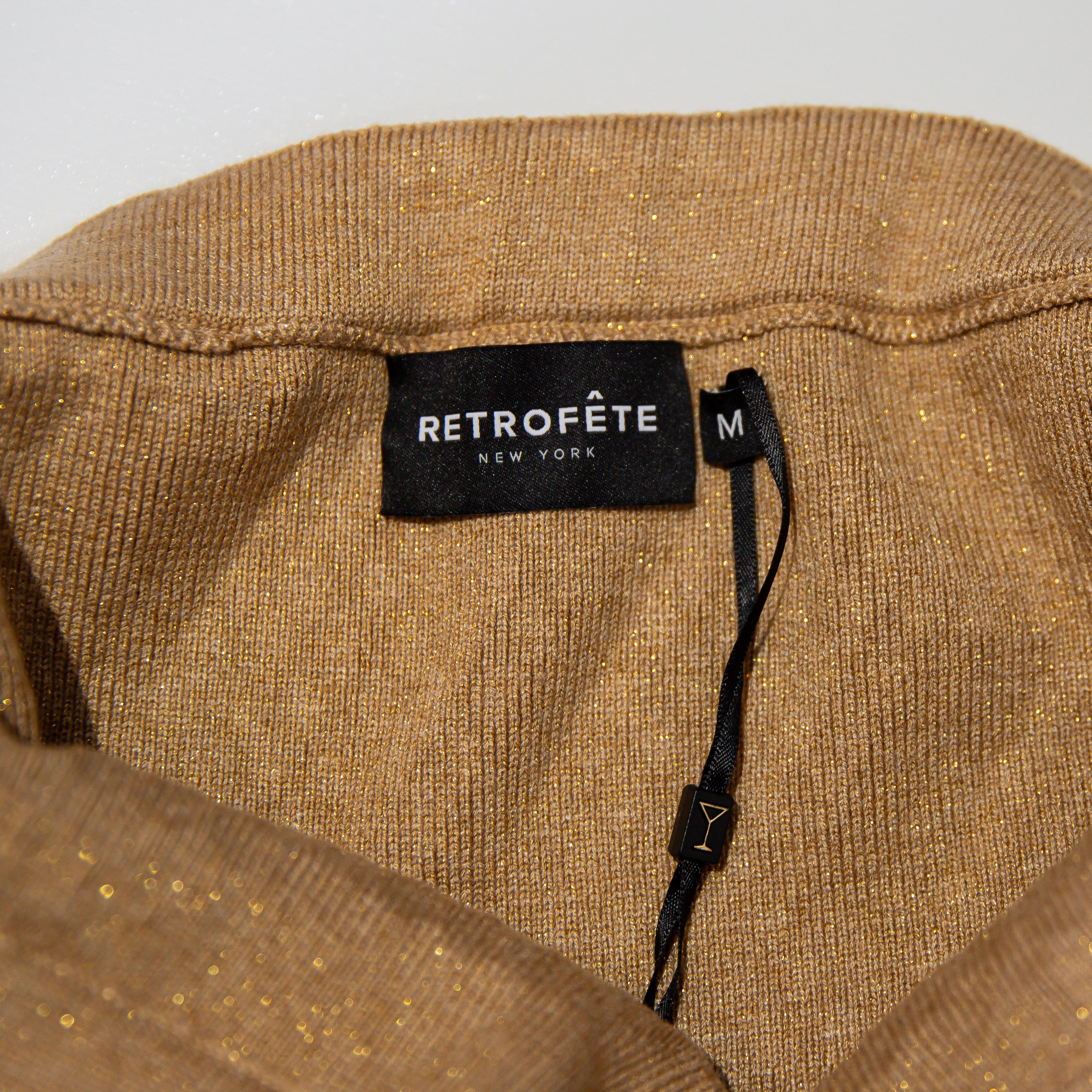 NEW Retrofete Tru Crystal Jewel Diamond Embellished Knit Stretch Micro Shorts M