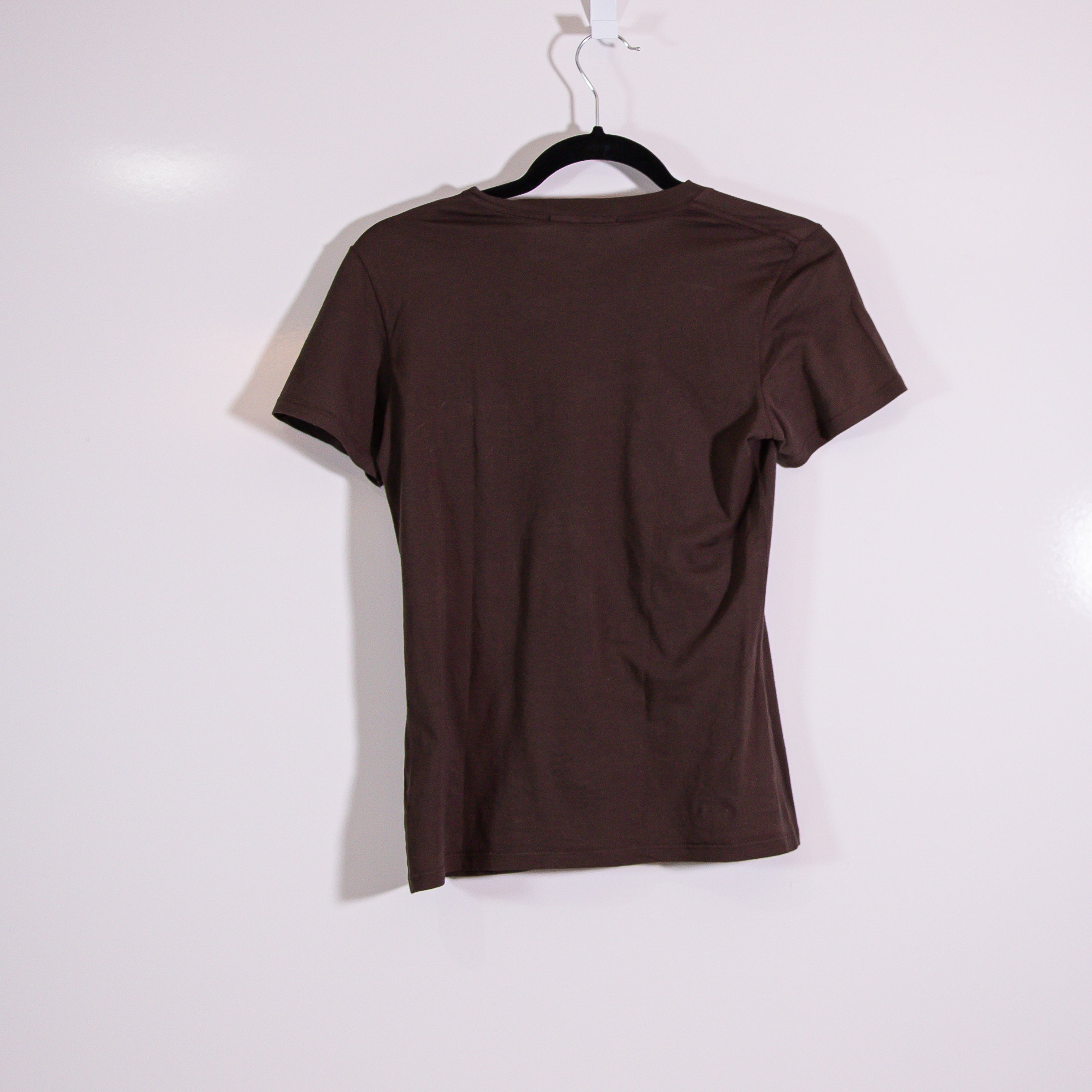 Nili Lotan Mariela Cotton Lightweight Jersey Crew Neck Short Sleeve Tee Shirt XS