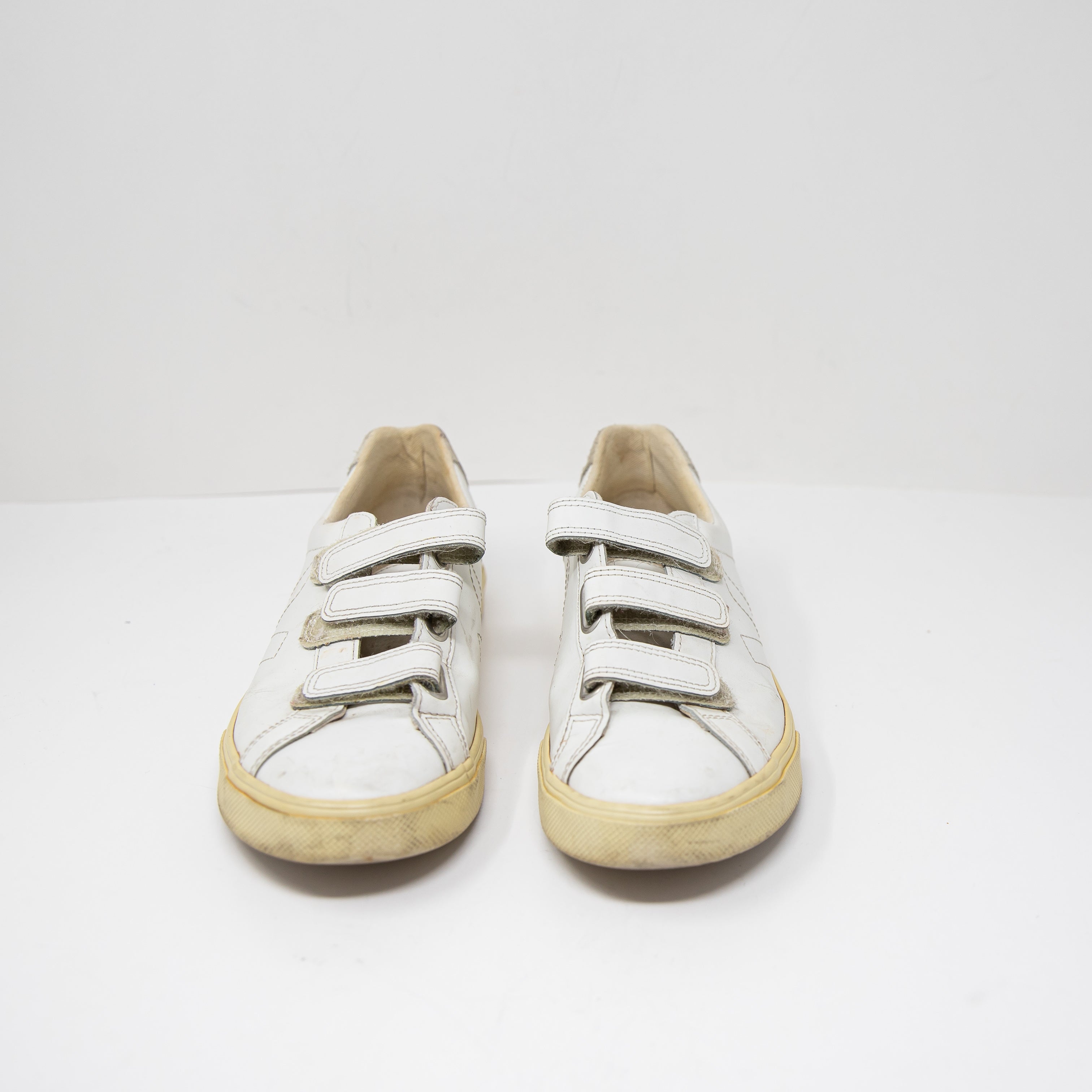 Veja Women's Recife Low Top Slip On Strap Leather Sneakers Shoes White 7