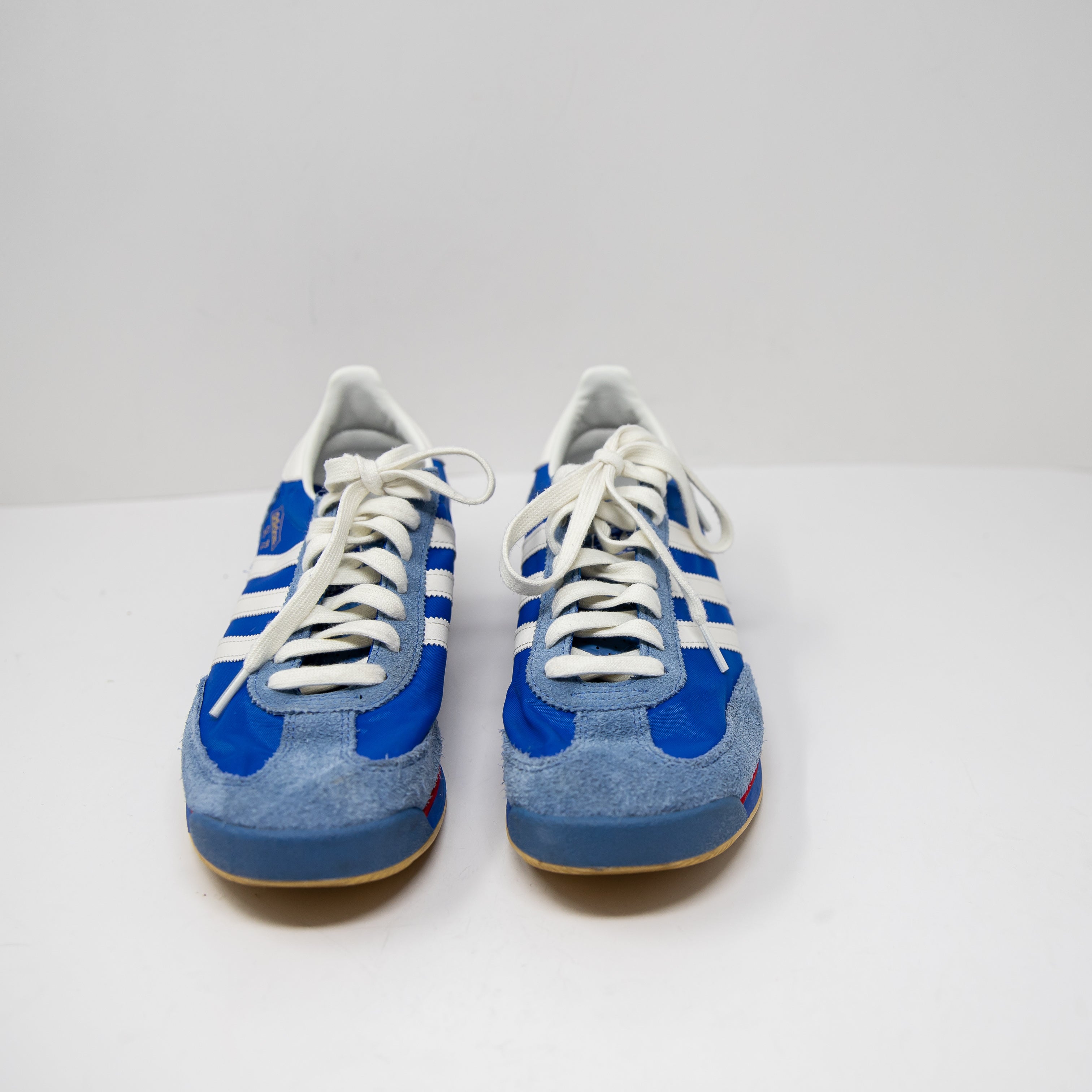 Adidas Men's Lifestyle SL 72 RS Low Top Lace Up Sneakers Shoes Blue Core White