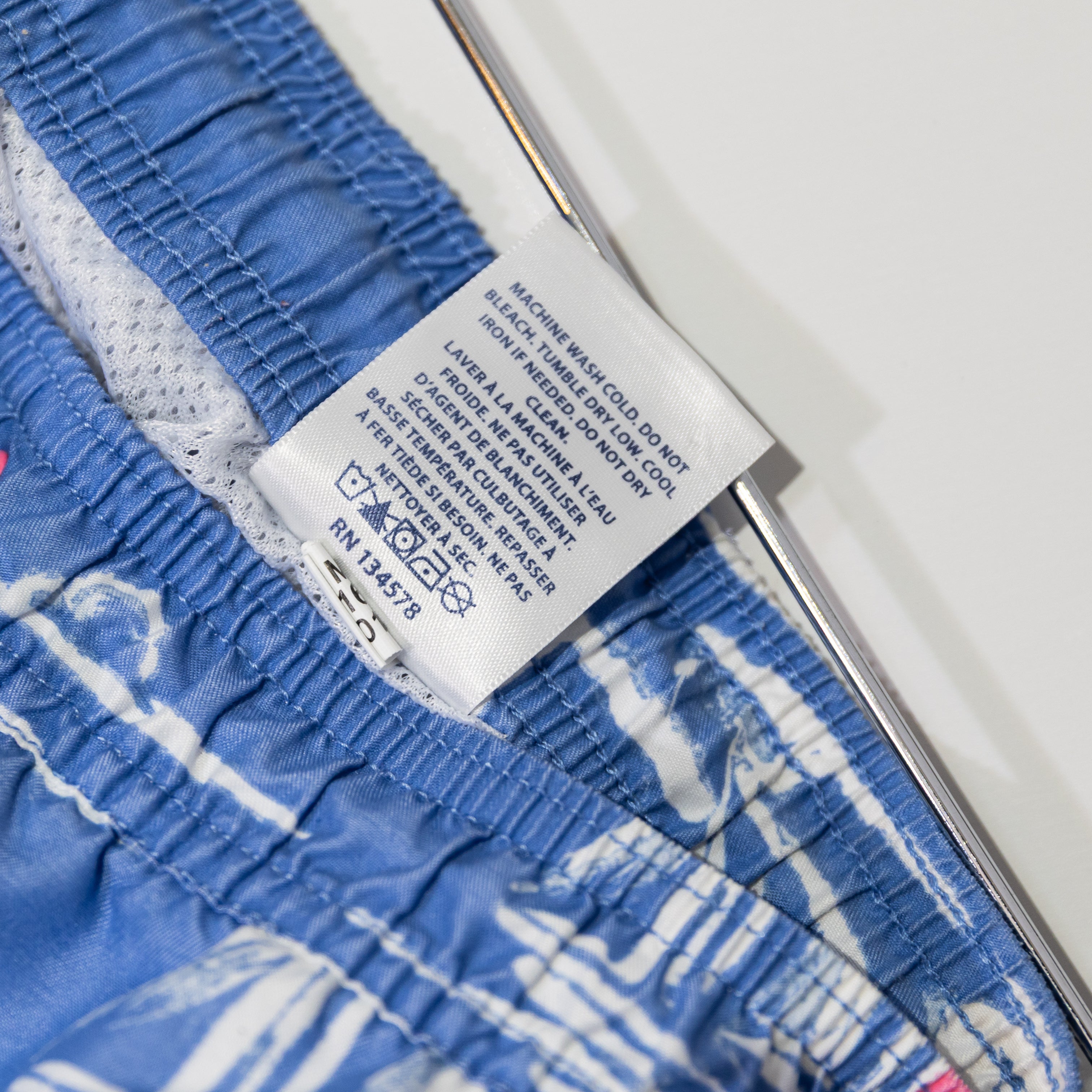 Vineyard Vines Men's Sailboat Nautical Print Pattern Swim Bathing Suit Shorts XL