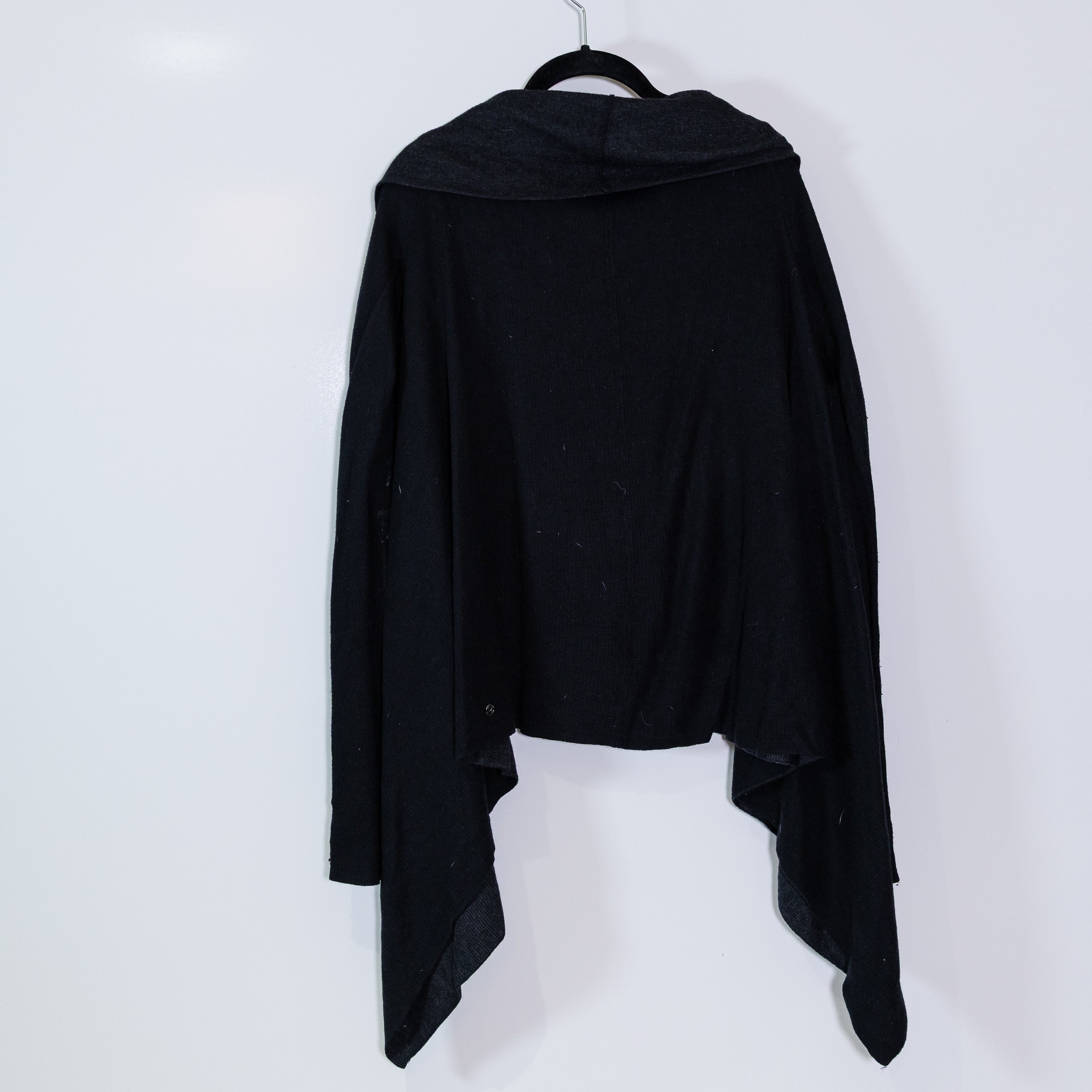 Lululemon Women's Cashmere Blend Knit Open Front Waterfall Cardigan Sweater