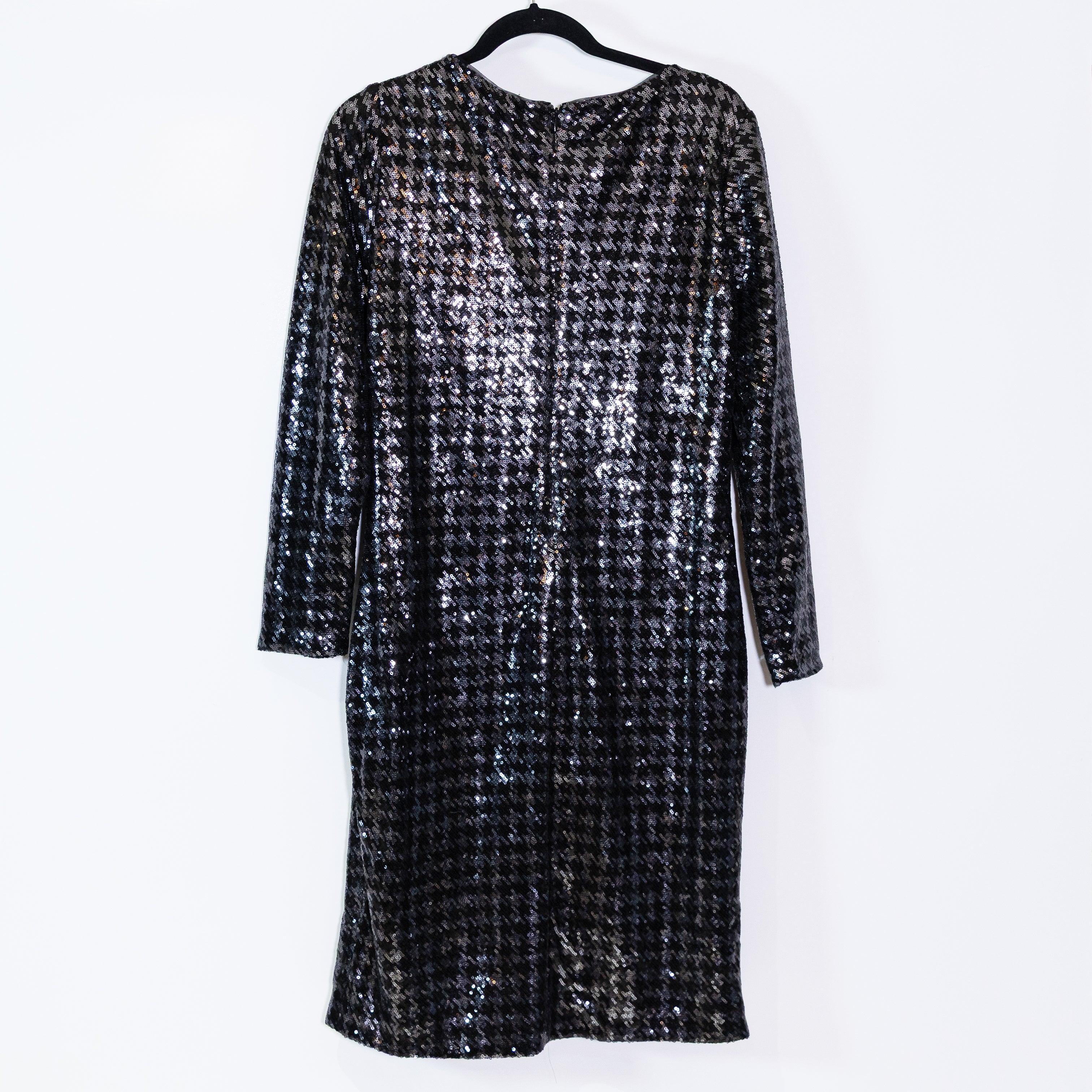 LAUREN Ralph Lauren Women's Sequin Sparkle Embellished Mini Party Cocktail Dress