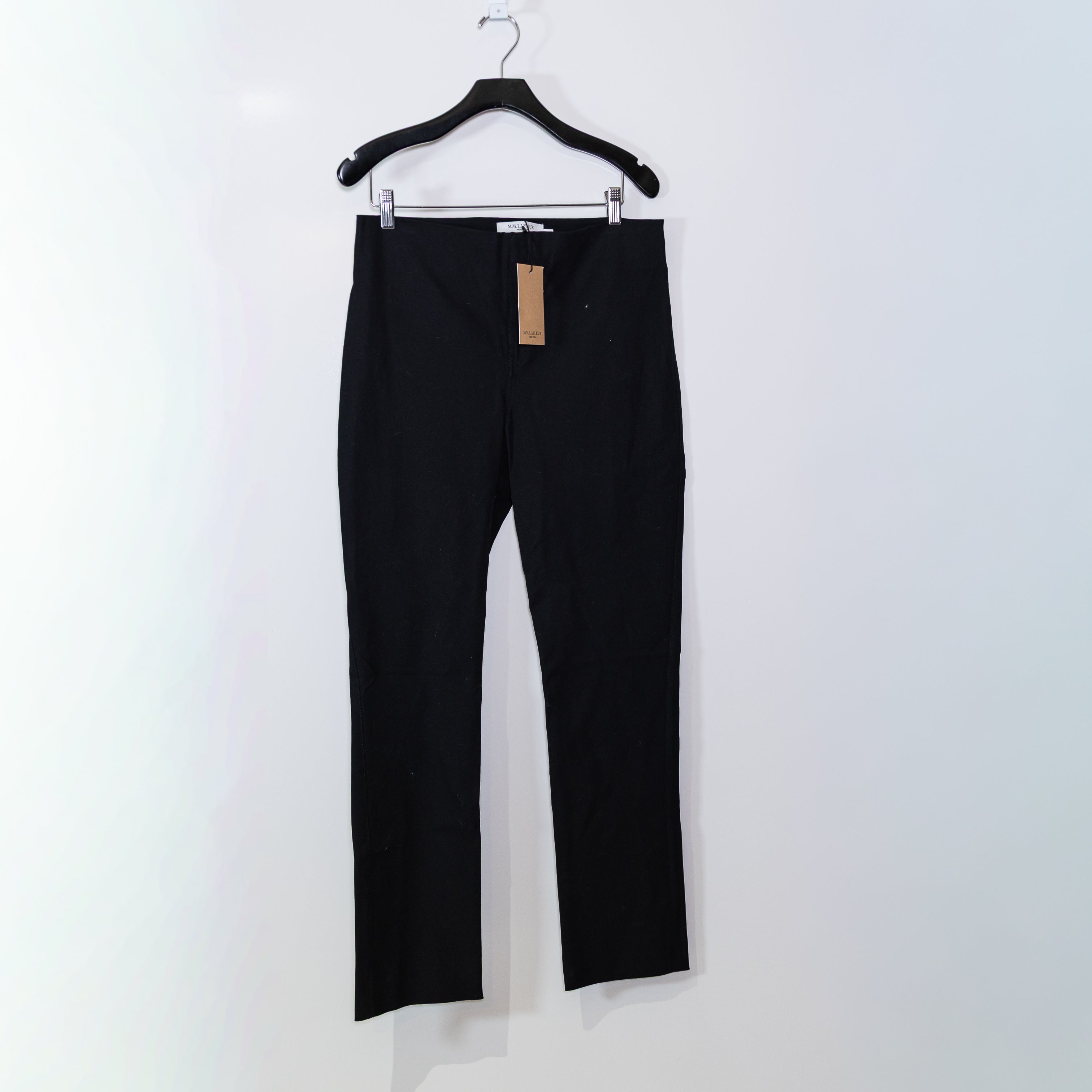 NEW M.M. LaFleur Hockley 2.0 Mid Rise Pull On Stretch Easy Pants Black 10
