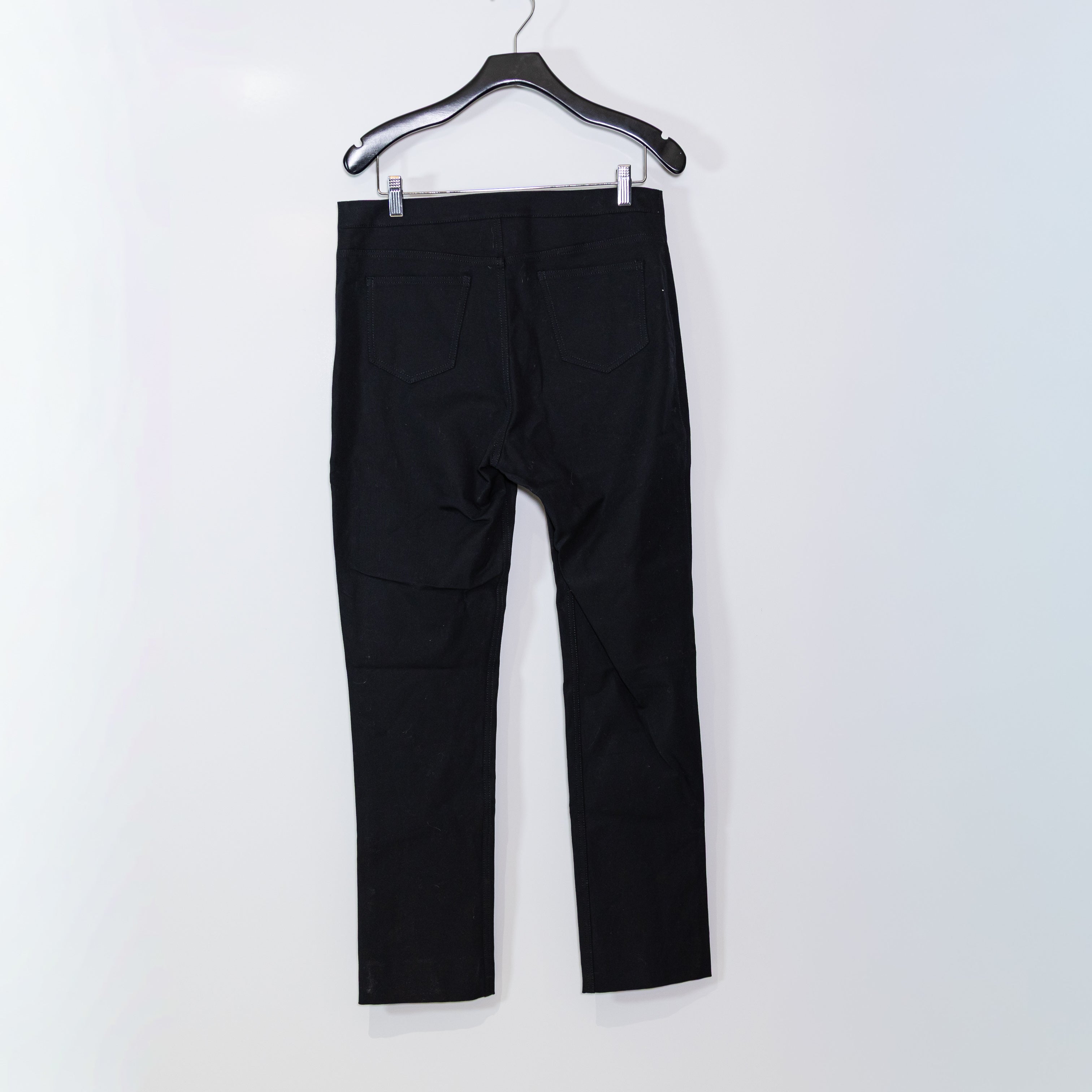 NEW M.M. LaFleur Hockley 2.0 Mid Rise Pull On Stretch Easy Pants Black 10