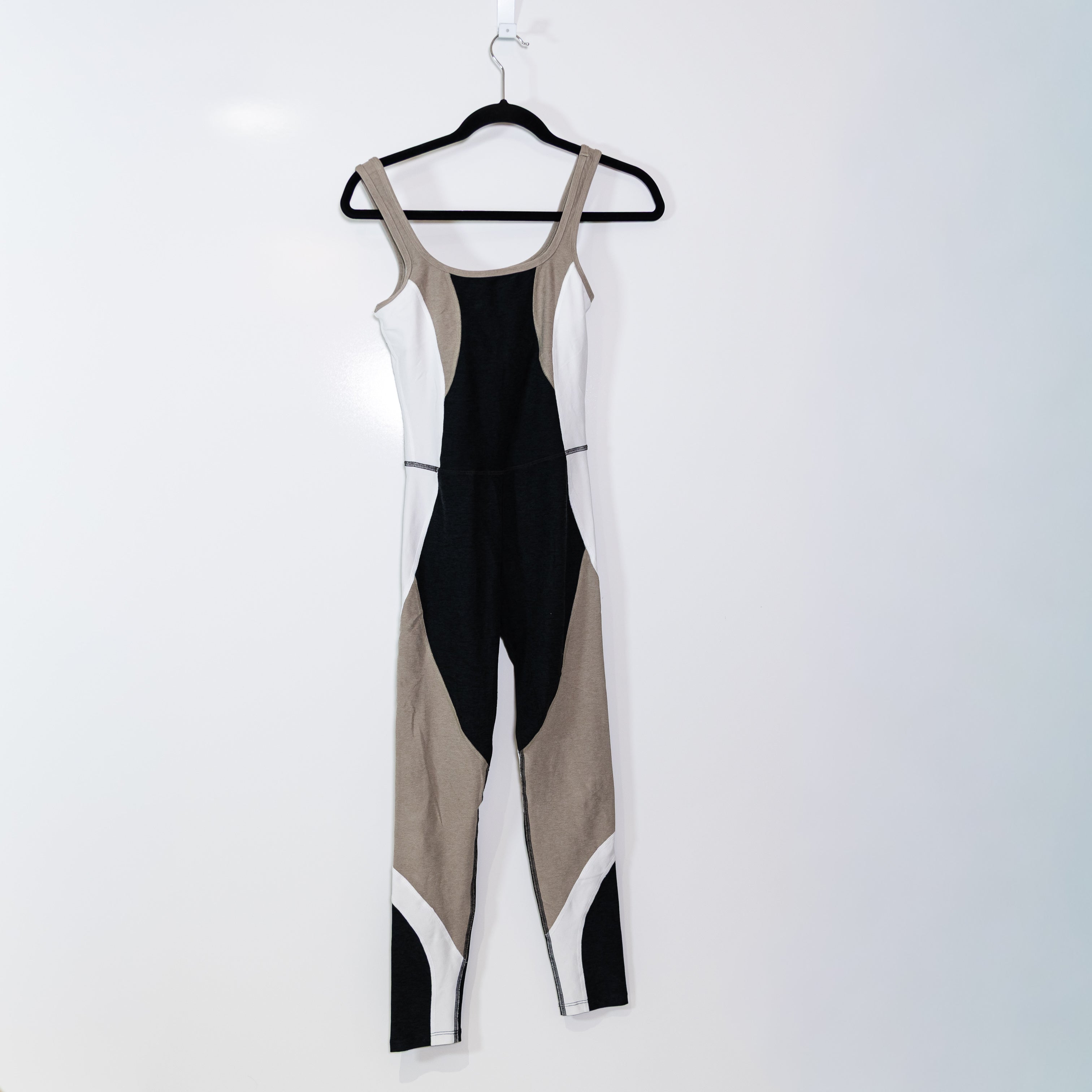 Beyond Yoga Spacedye Outlines Full Length Jumpsuit Jumper Darkest Night XS