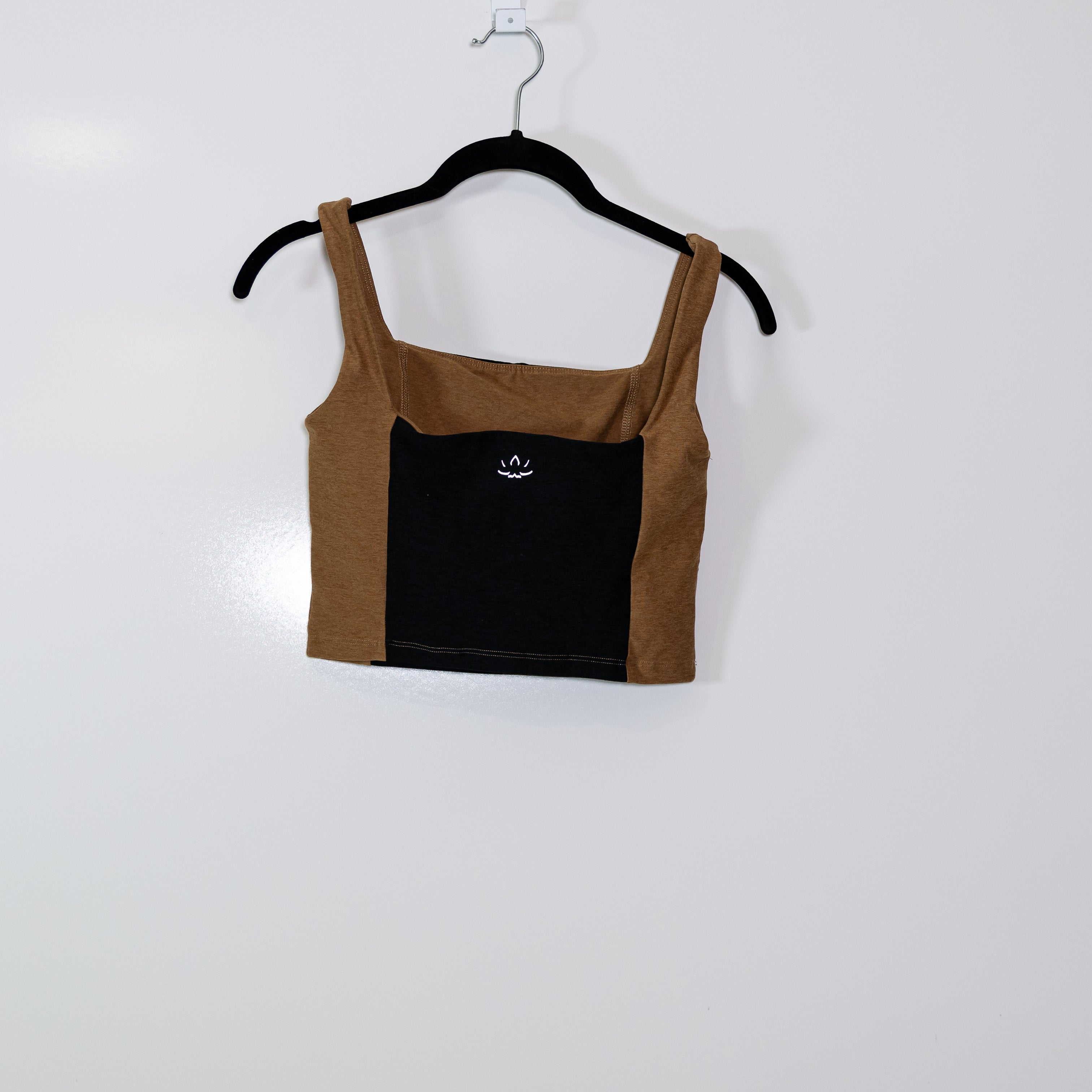 Beyond Yoga Spacedye Vitality Colorblock Square Neck Sports Bra Crop Top Night