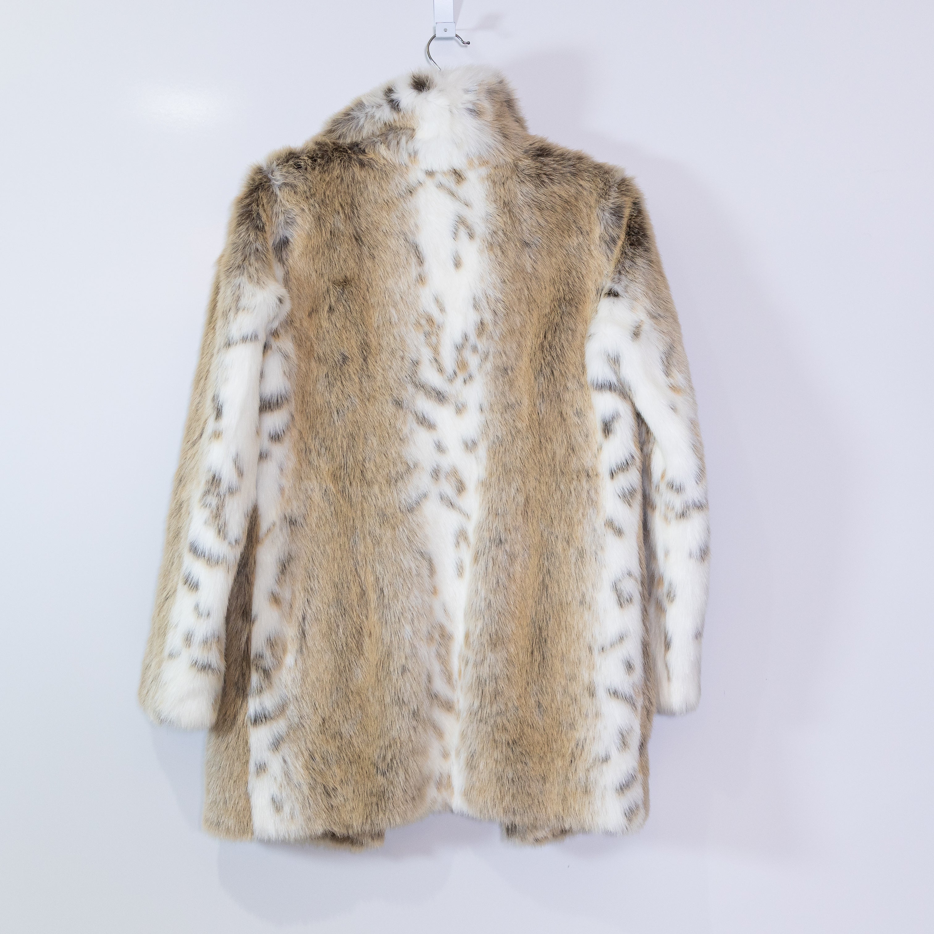 Majorelle Tatiana Faux Vegan Fur Arctic Fox Oversized Coat Jacket XS