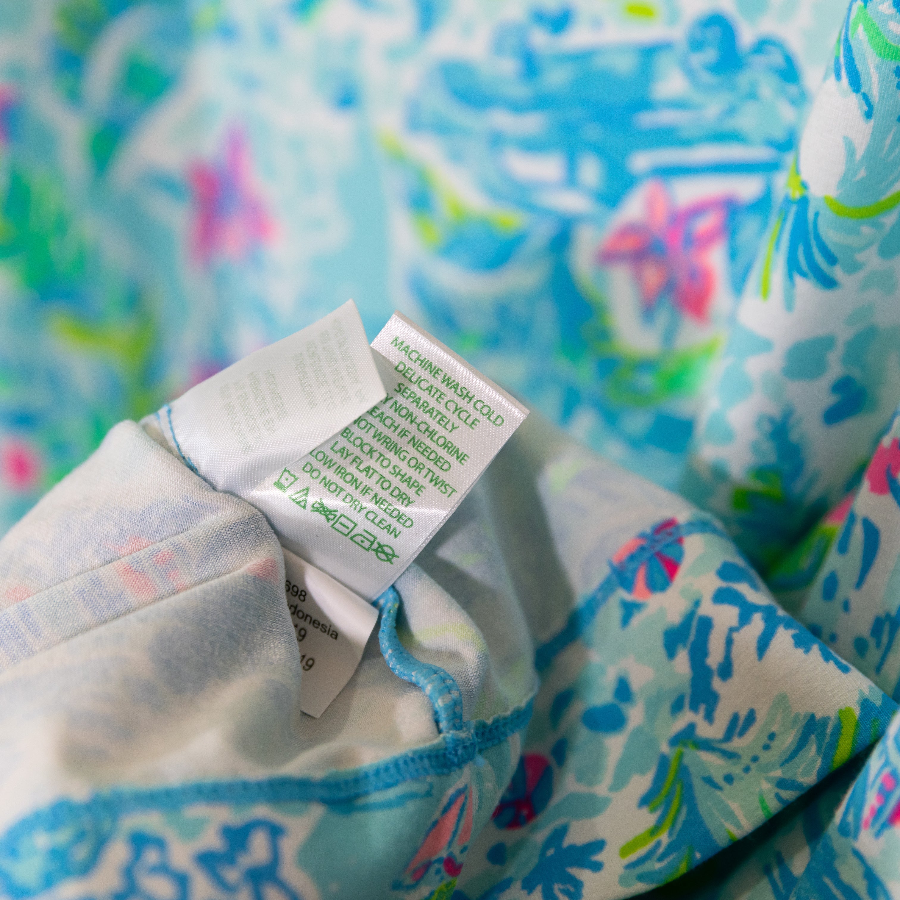 Lilly Pulitzer Sophie Scoop Neck Quarter Sleeve Dress What A Lovely Place Print