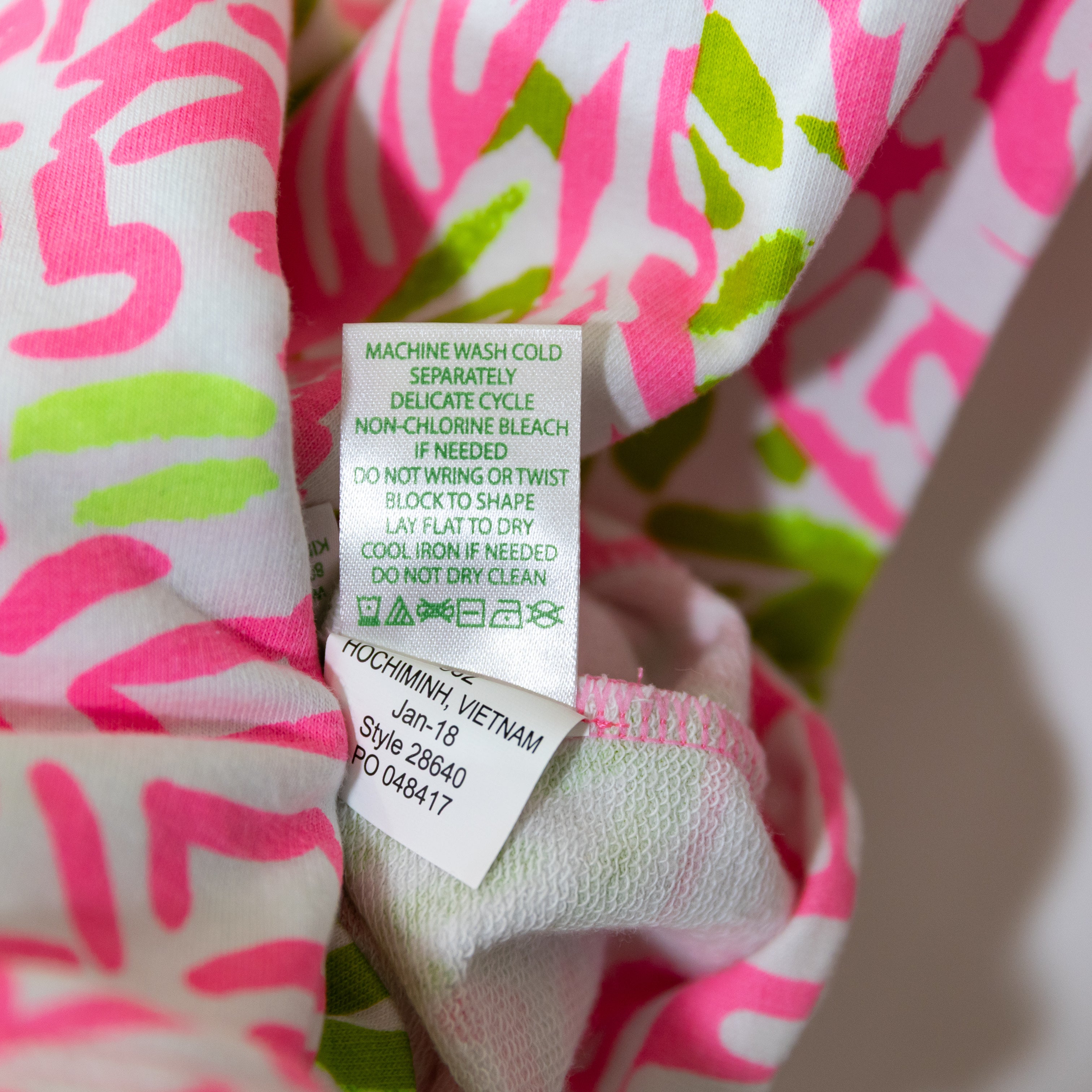 NEW Lilly Pulitzer UPF 50+ Captain Popover Pink Sunset Home Slice Print Sweater
