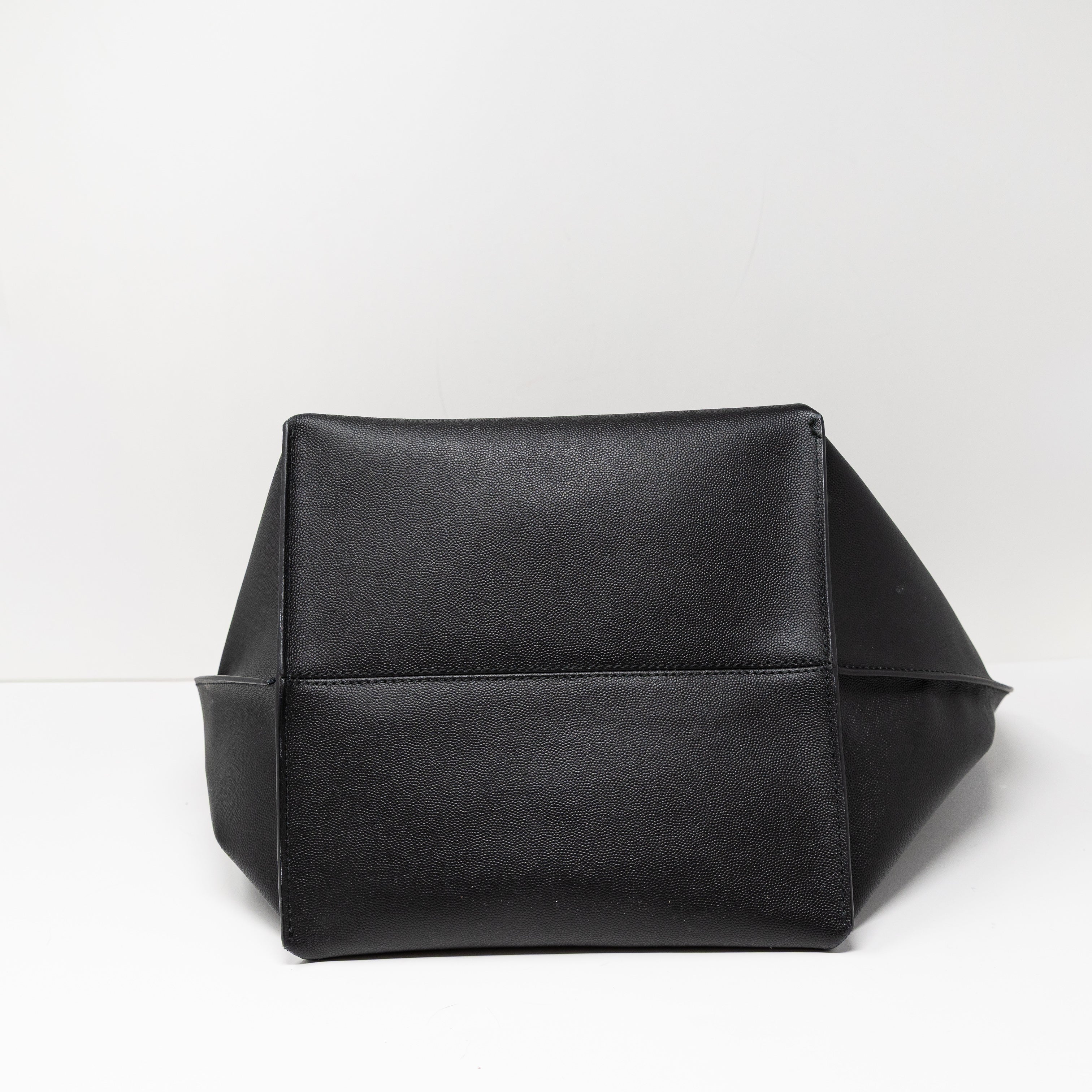 Roksanda Genuine Leather Geometric Open Top Tote Purse Bag Black Pink Yellow