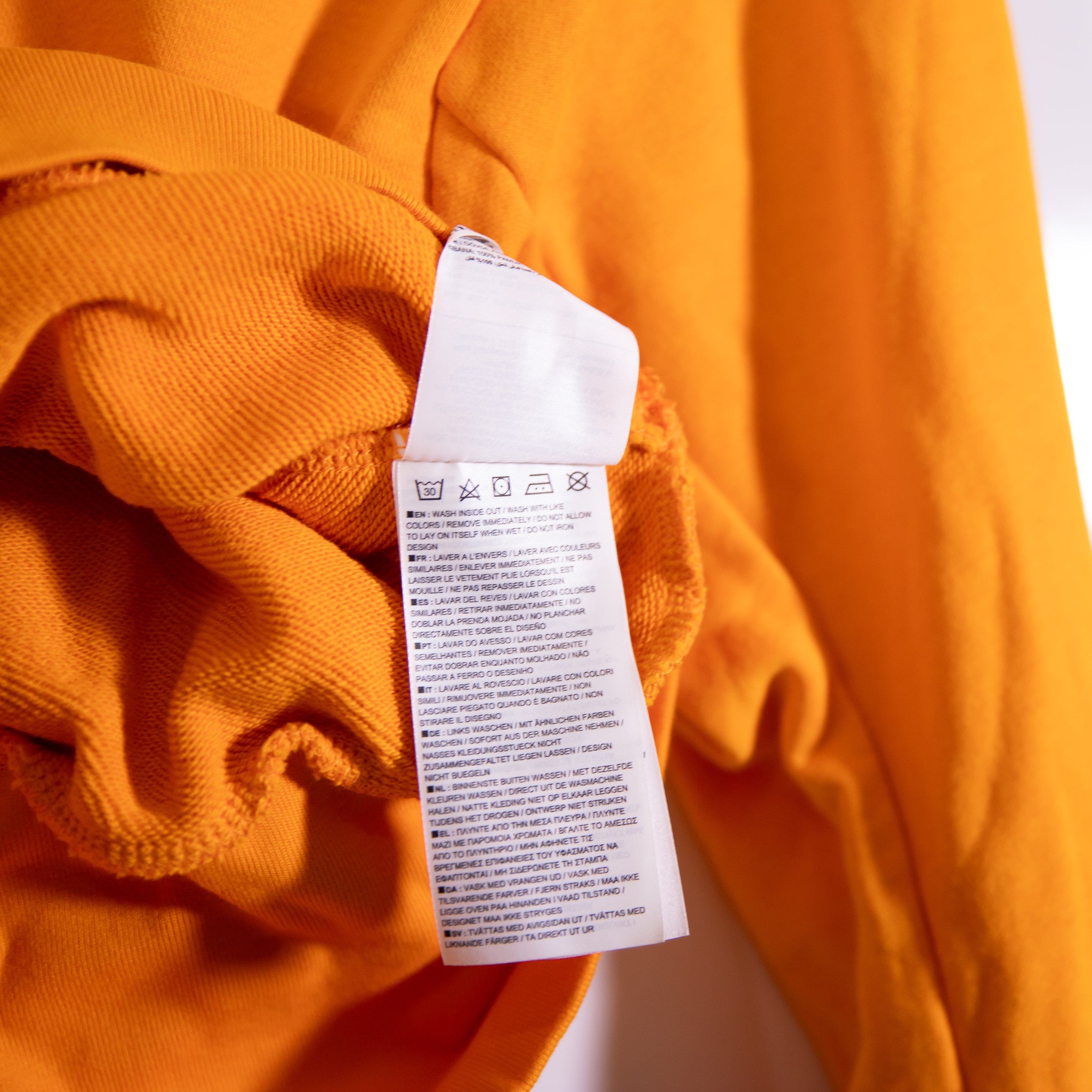 Nike Sportswear Swoosh Crew Neck Terry Lined Banded Waist Pullover Sweater Small