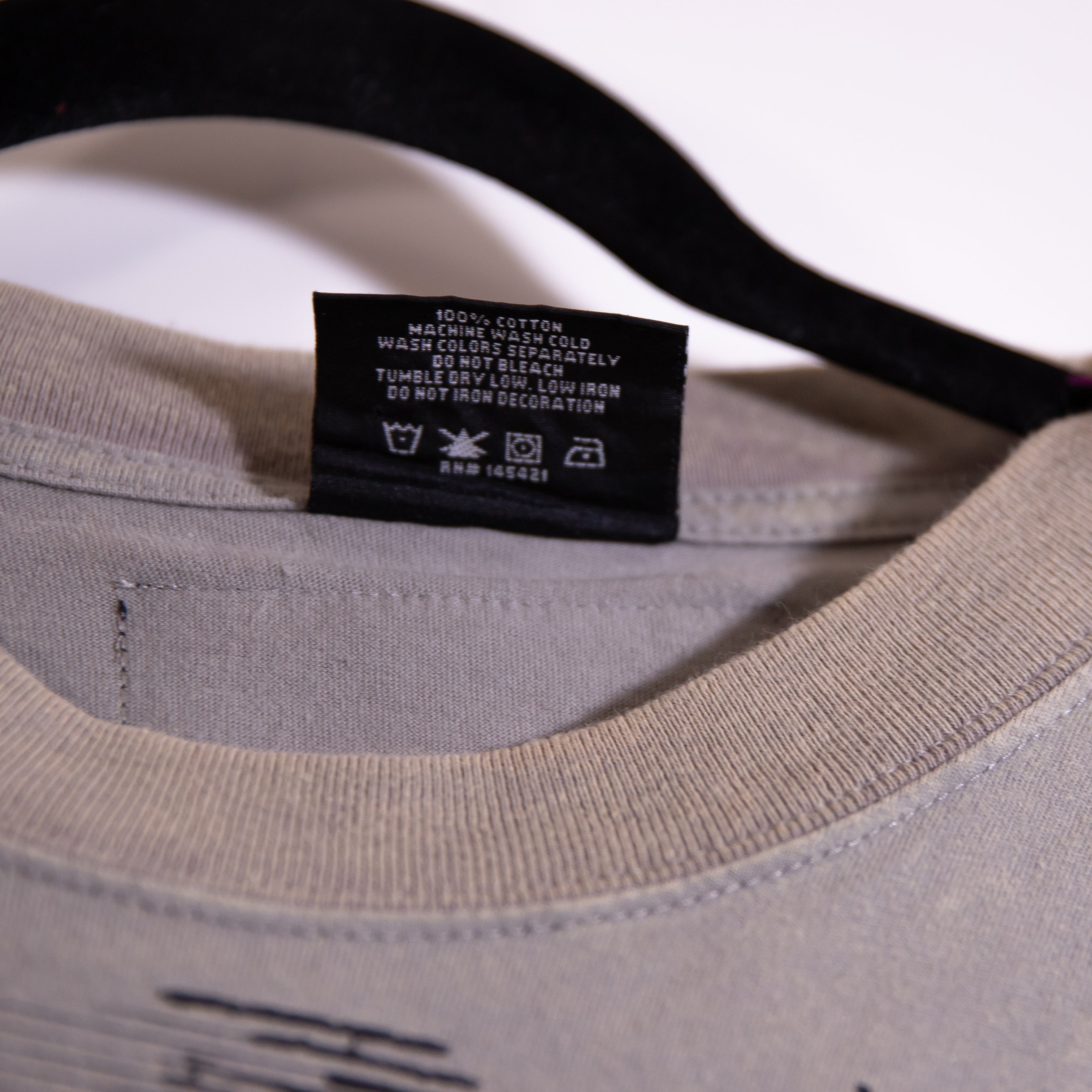 Cross Colors Tupac Graphic Print Pattern Cotton Cropped Crew Neck Tee Shirt Gray