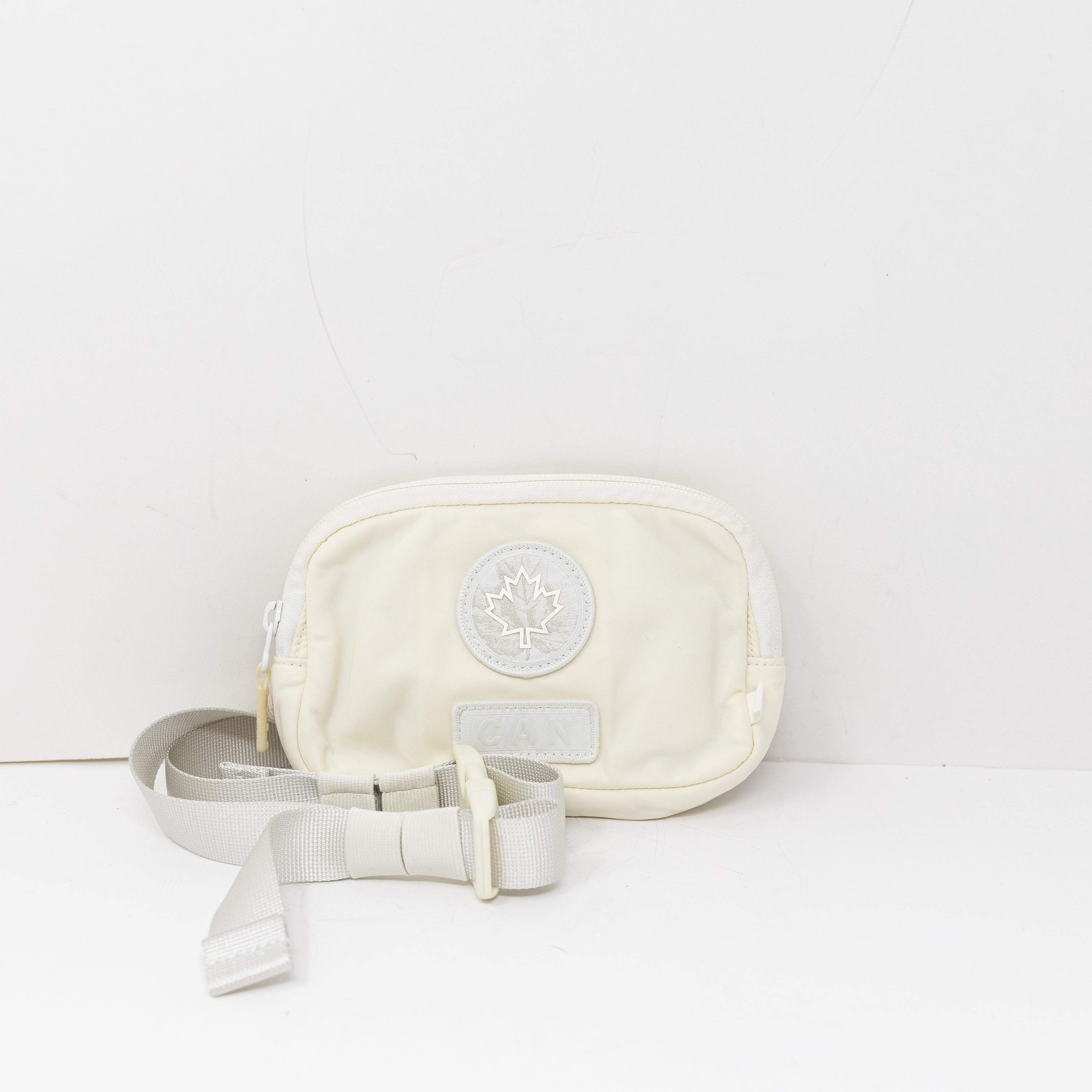 Lululemon Team Canada Future Legacy Mini Crossbody Belt Bag Purse White