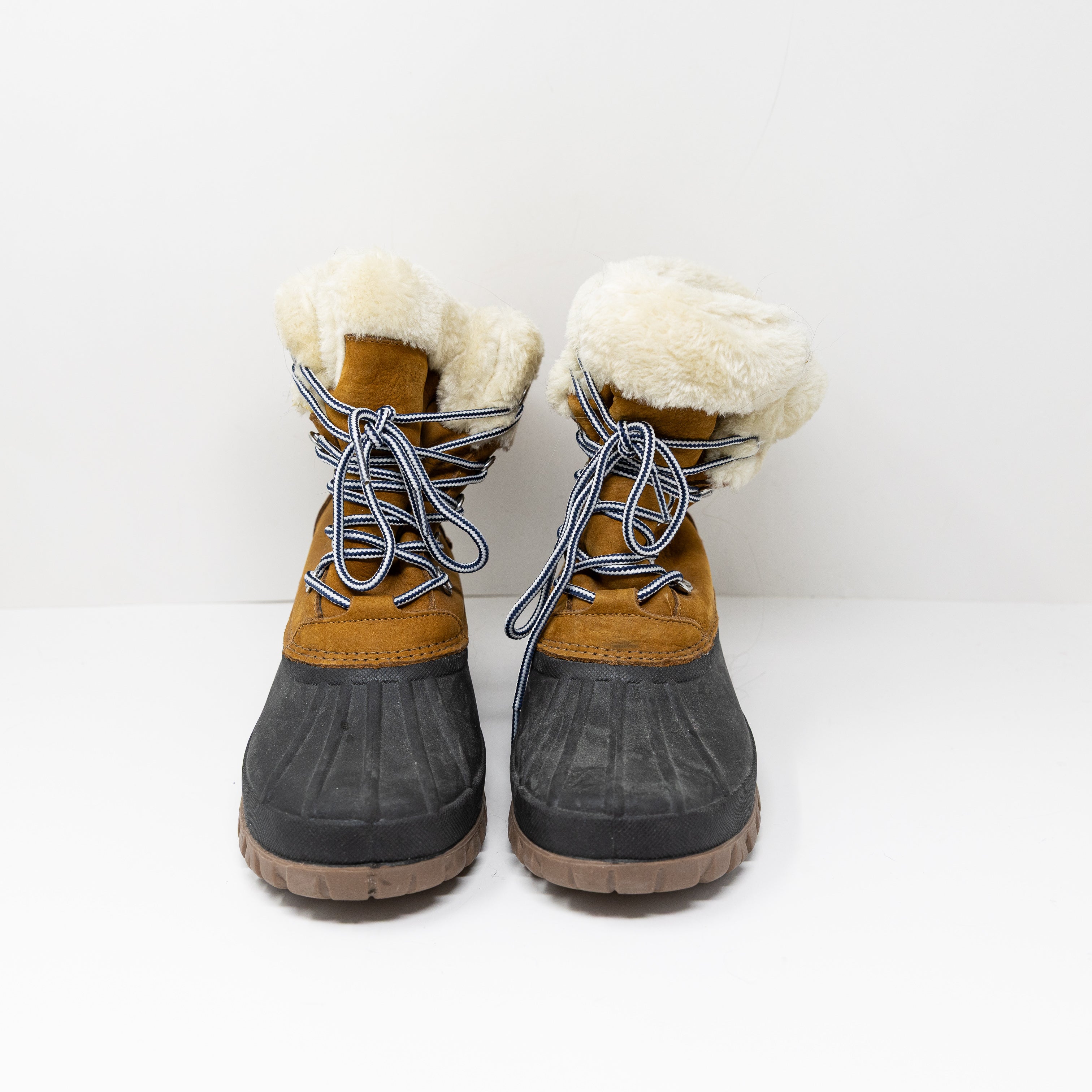 J. Crew Women's Perfect Winter Waterproof Boots Sherpa Lined Ankle Booties 10