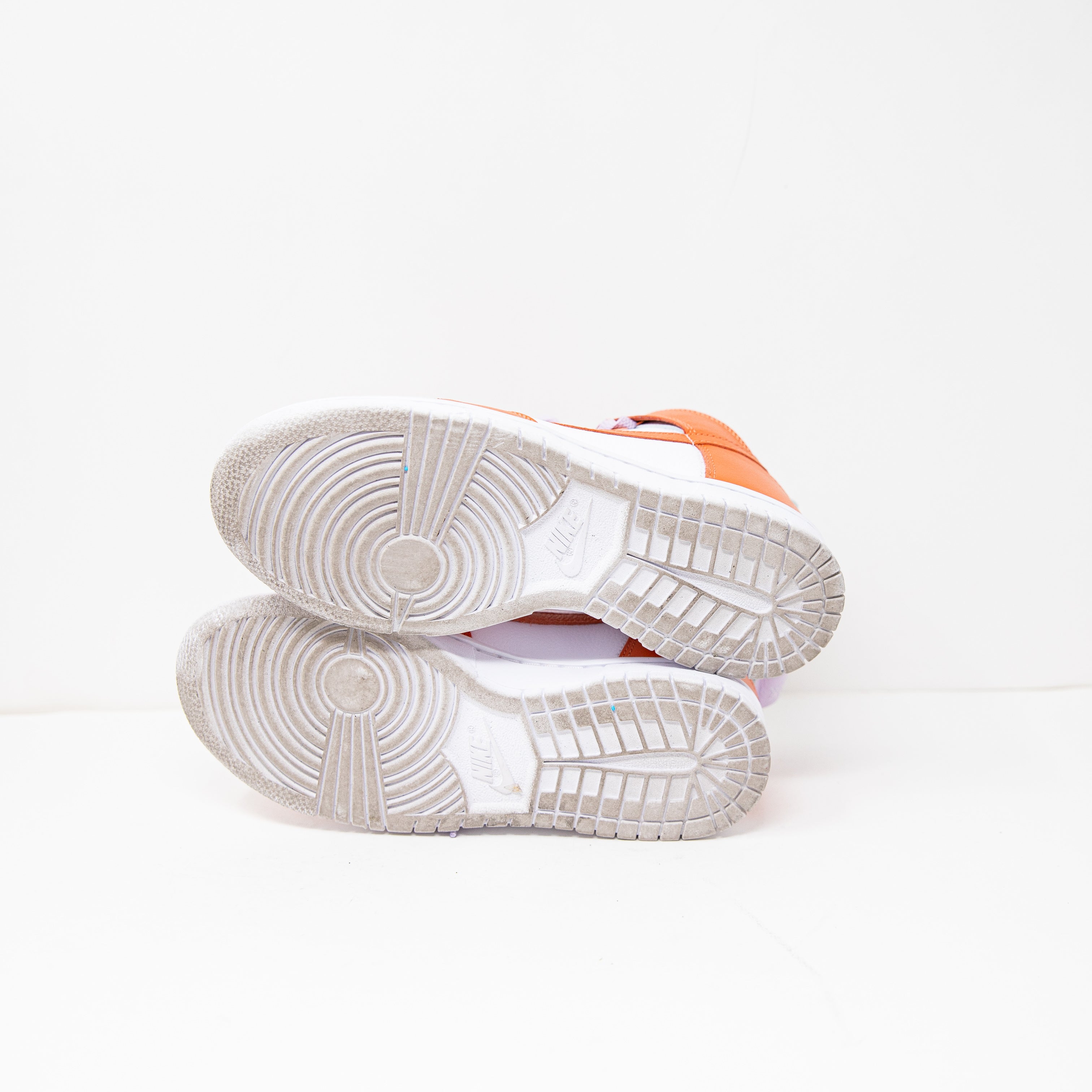 Nike Women's Dunk High Top Retro SE Monarch Leather Sneakers Shoes DV7222-900 7