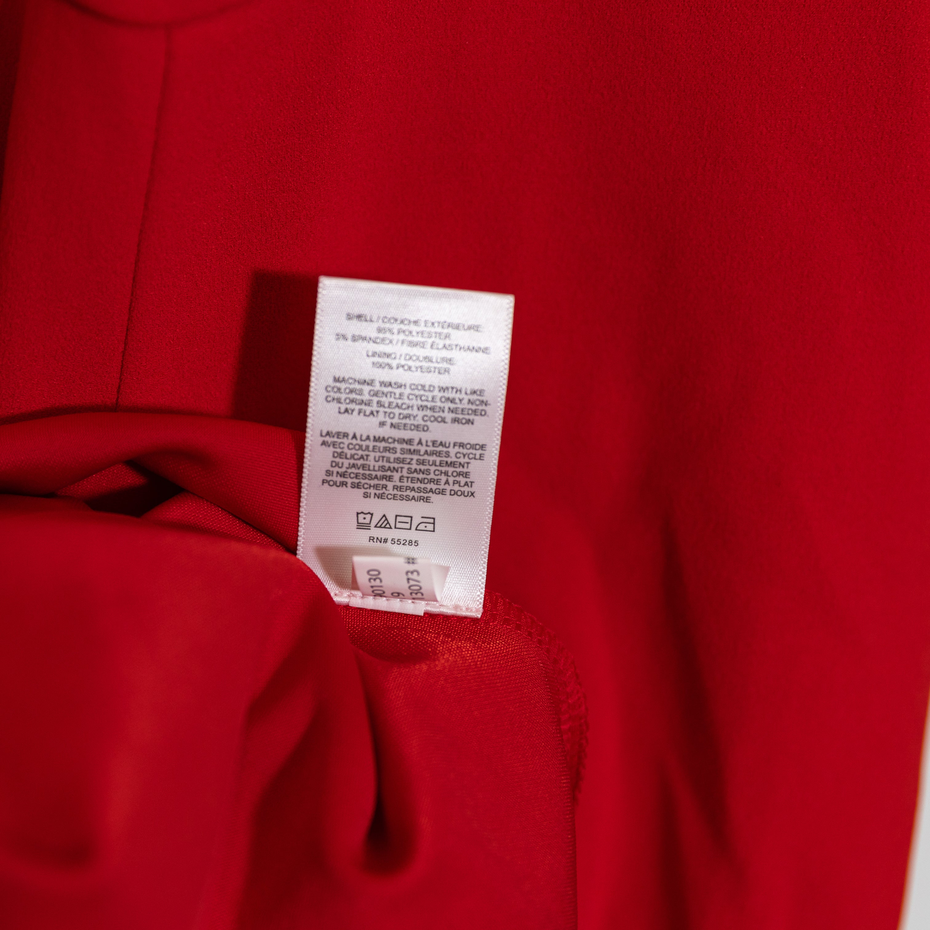 NEW Express Cut Out Ruched Bodice Wide Leg Jumpsuit Jumper Red 2