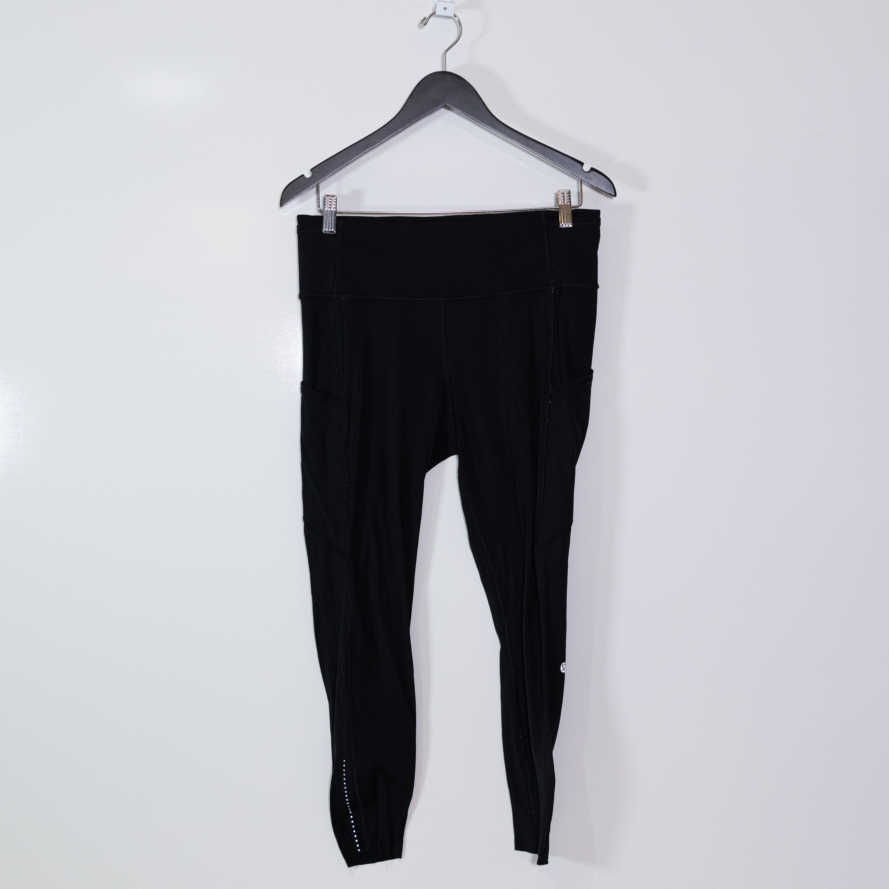 Lululemon Women's Align High Rise Athletic Work Out Leggings With Pockets Black