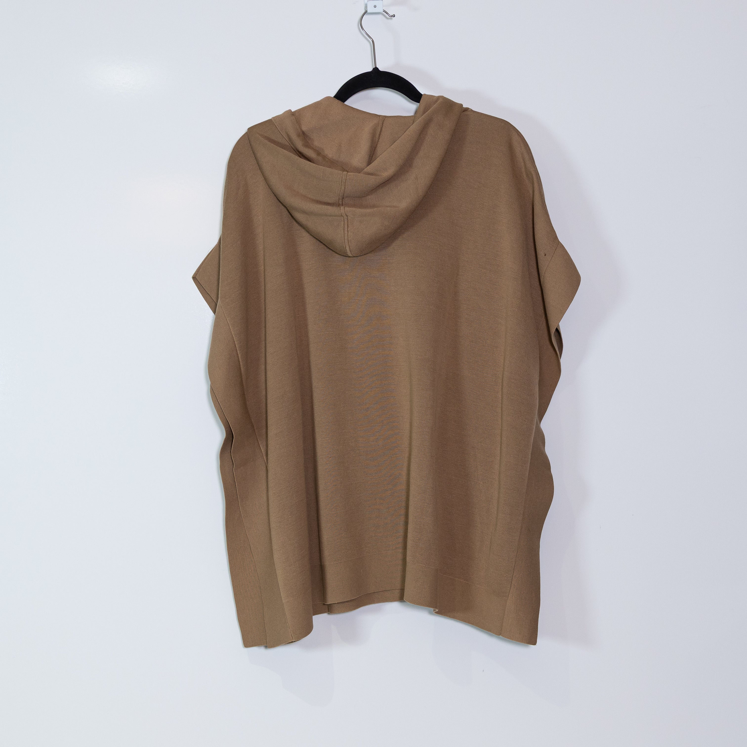 CH Carolina Herrera Cotton Silk Knit Stretch Oversized Pullover Hoodie Sweater S