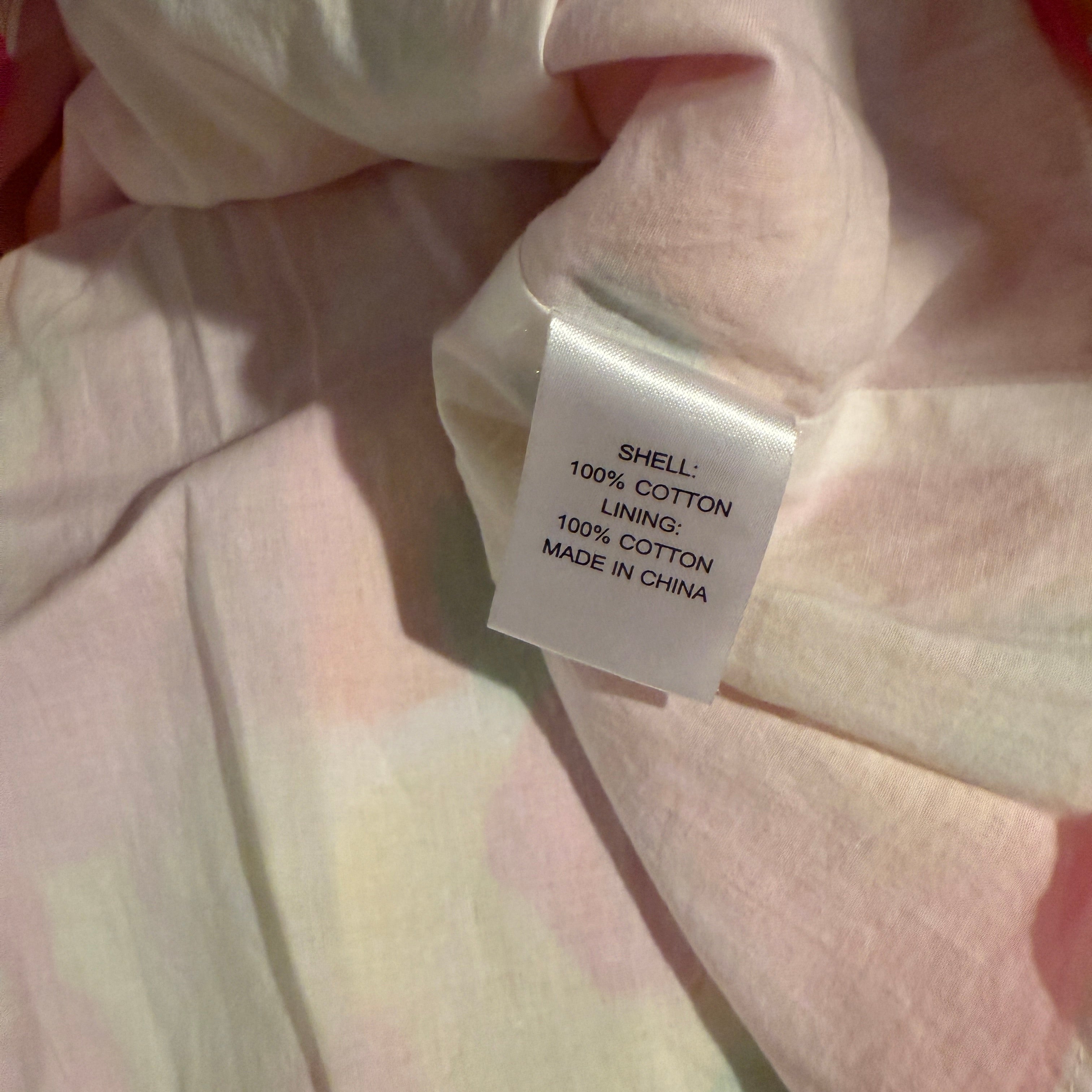 Lilly Pulitzer Cotton Lightweight Pink Orange Yellow Floral Flower Punch Skirt 8