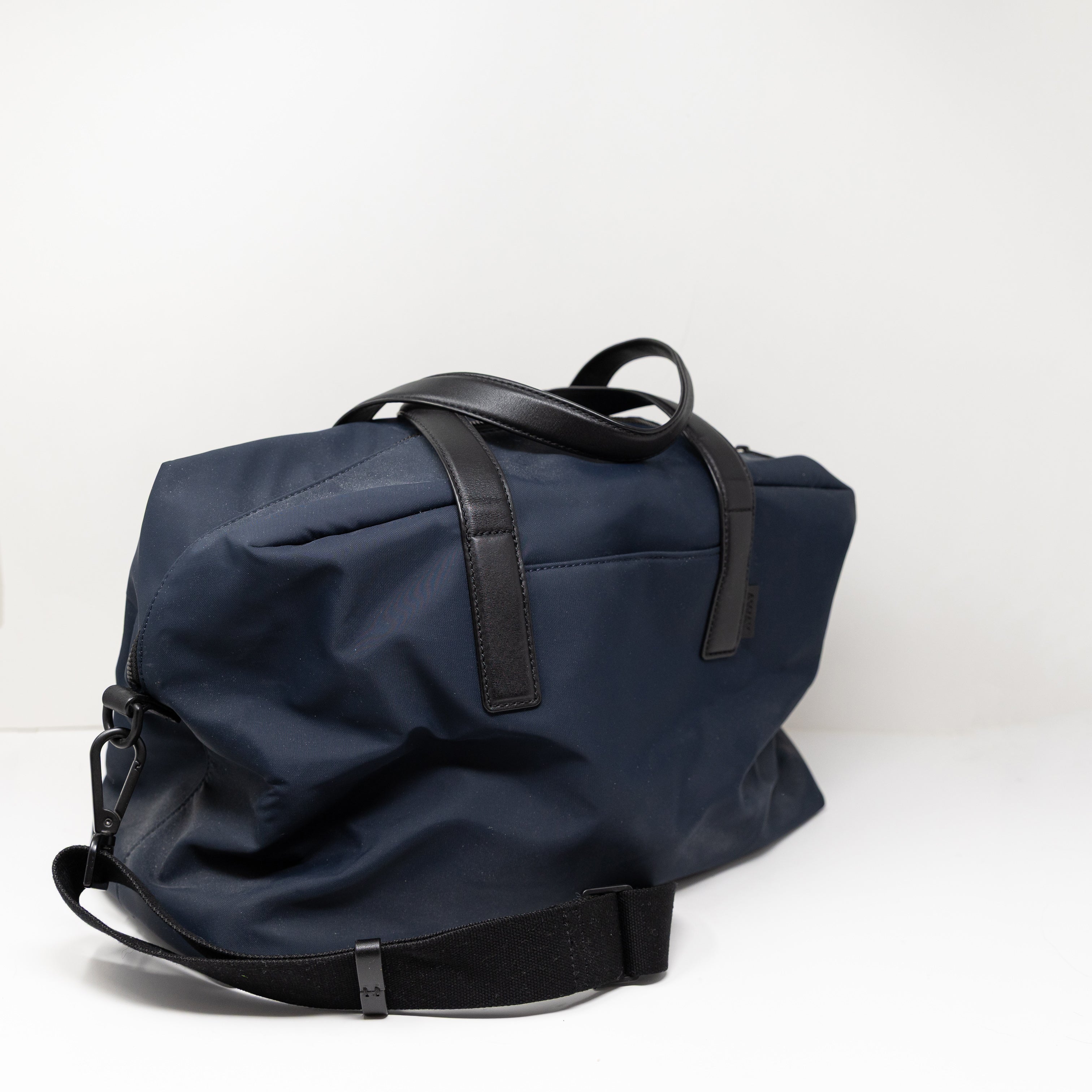 Away Luggage Weekender Travel Crossbody Shoulder Tote Bag Purse Navy Blue