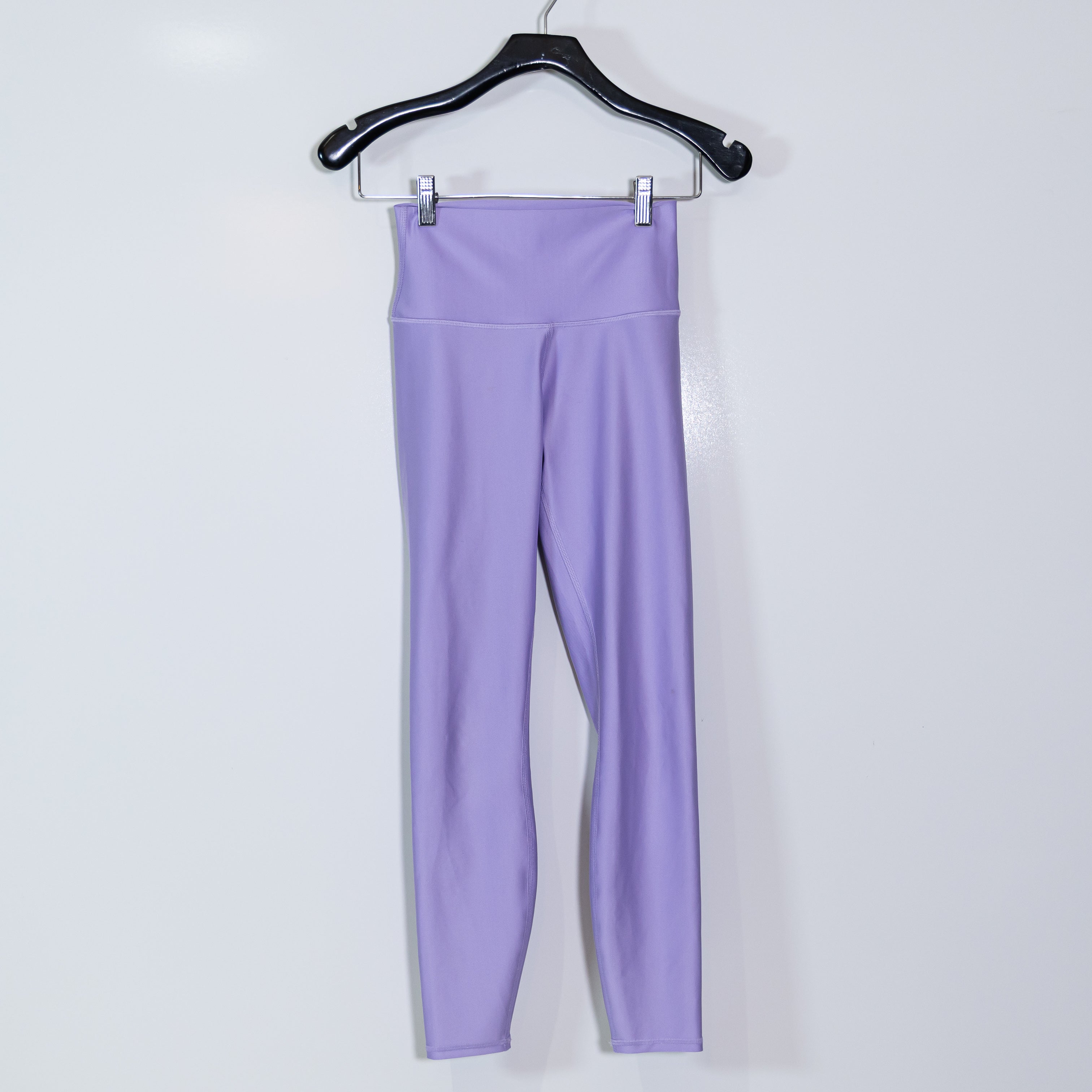 Alo Yoga Women's High Rise Full Length Athletic Work Out Leggings Purple XS