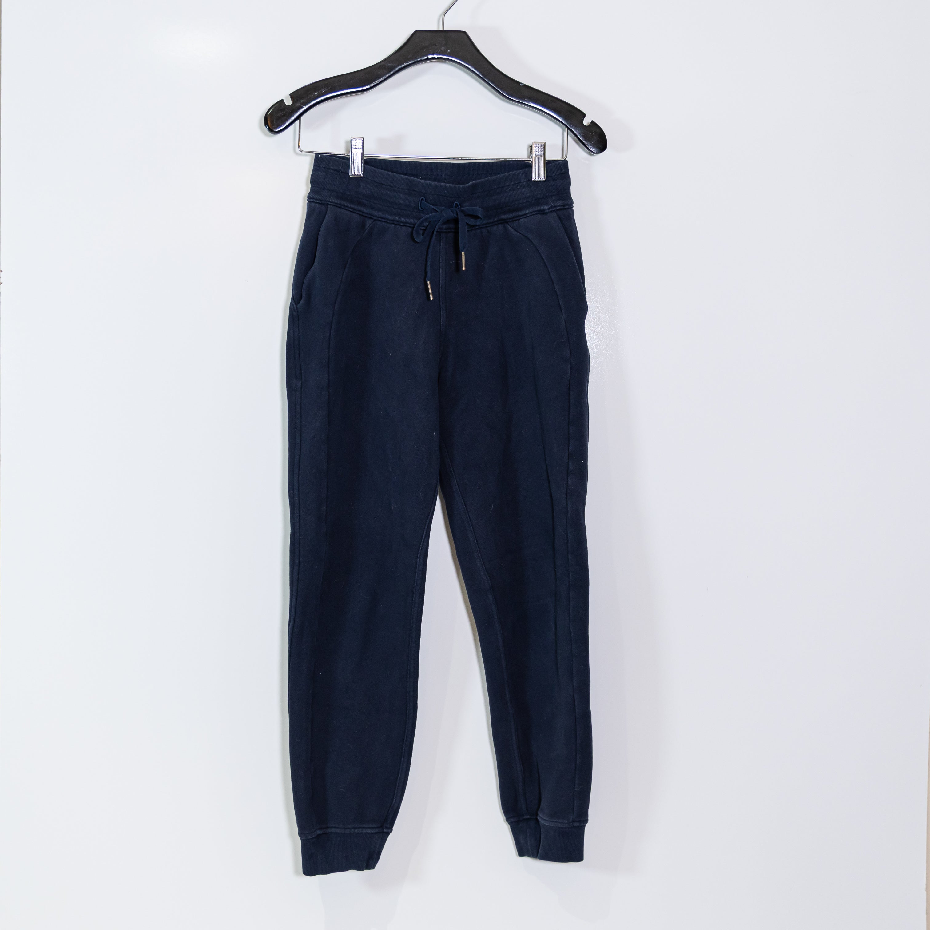 Lululemon Women's Scuba High Rise Jogger Fleece Lined Pants 28" True Navy Blue 4