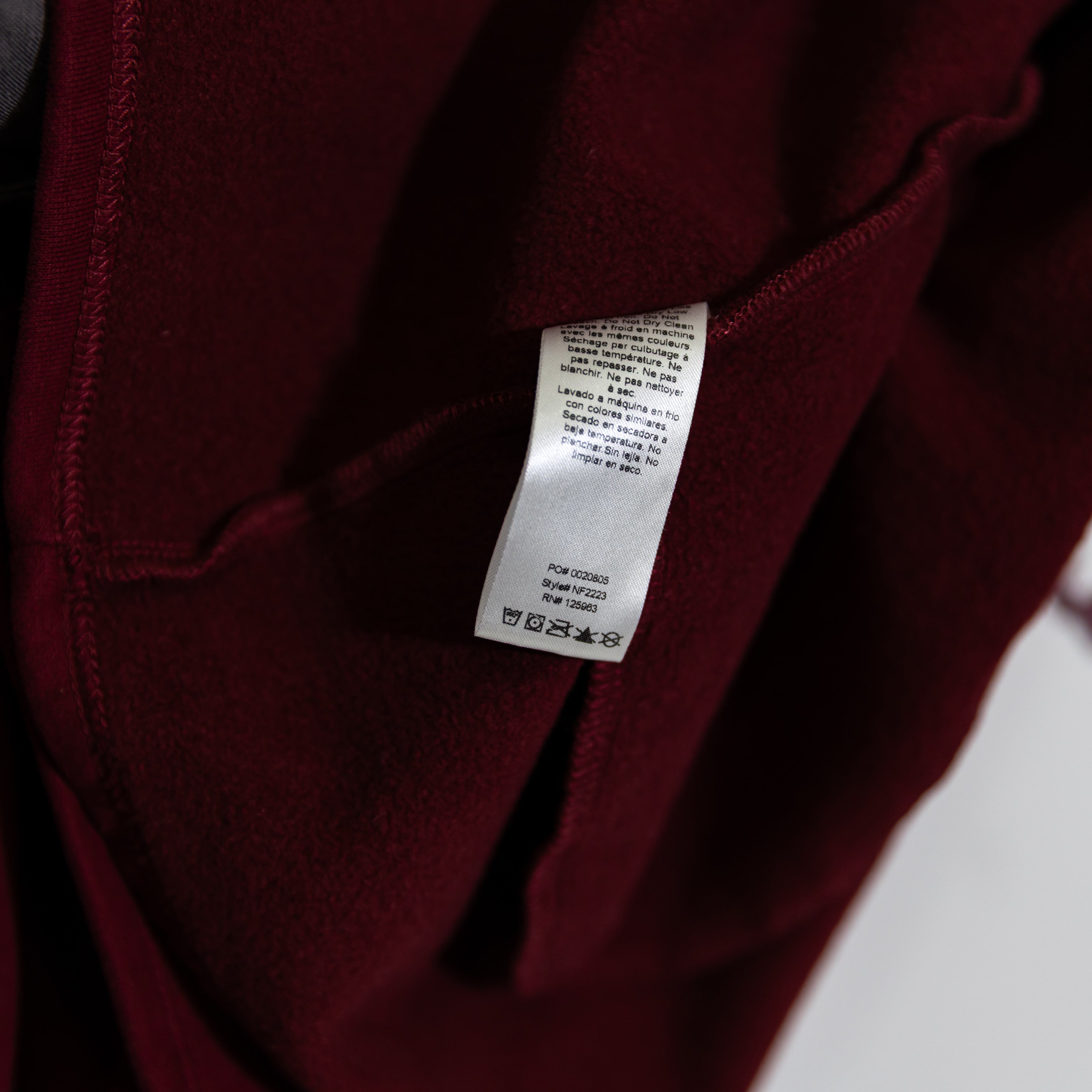 Beyond Yoga Women's On The Go Cinch Waist Hooded Fleece Lined Jacket Red XL