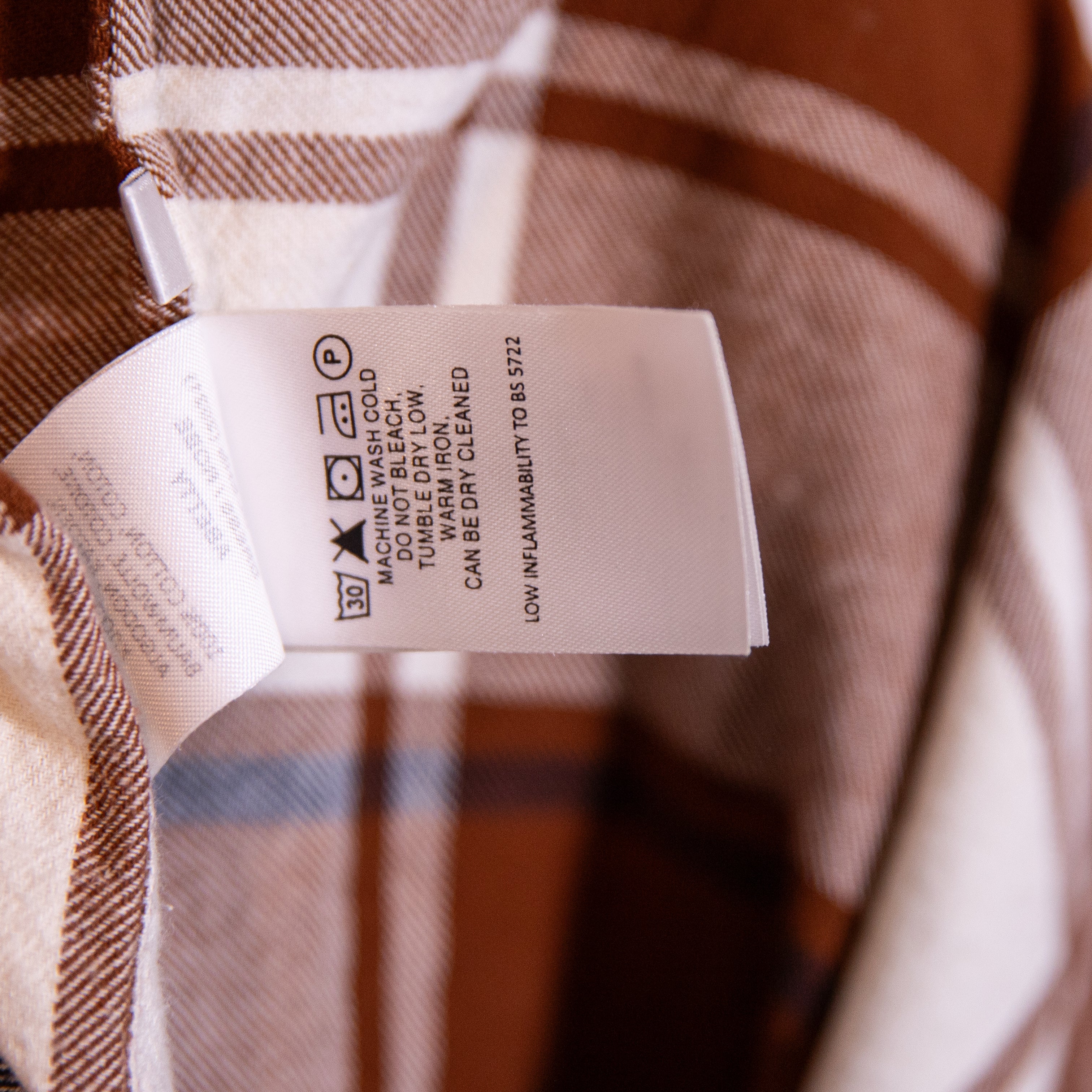 Essentiel Antwerp Abetty Robe Check Plaid Print Pattern Brown White Midi Dress