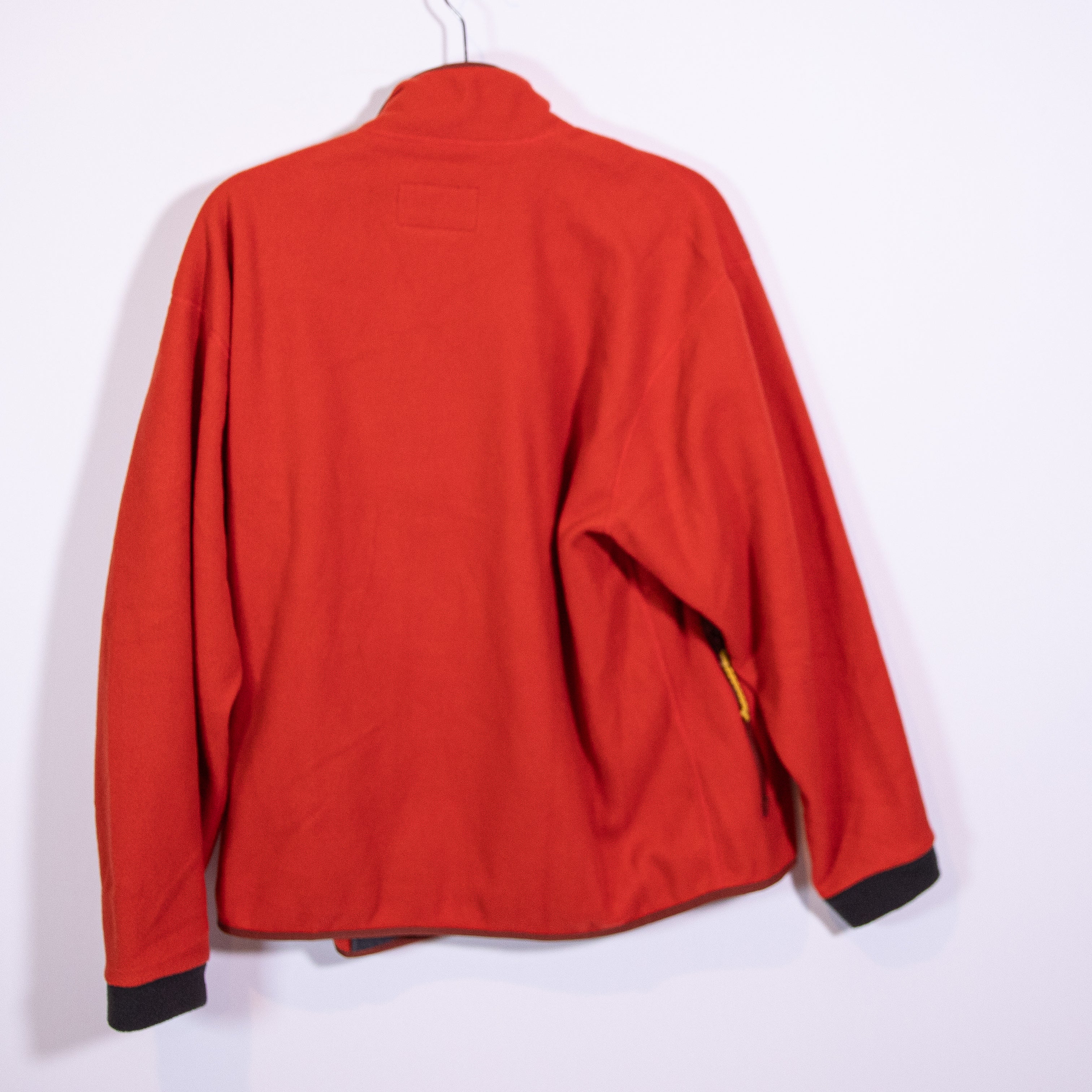 REI Co-Op Women's Trailsmith Fleece Layering Quarter Zip pullover Sweater Red L