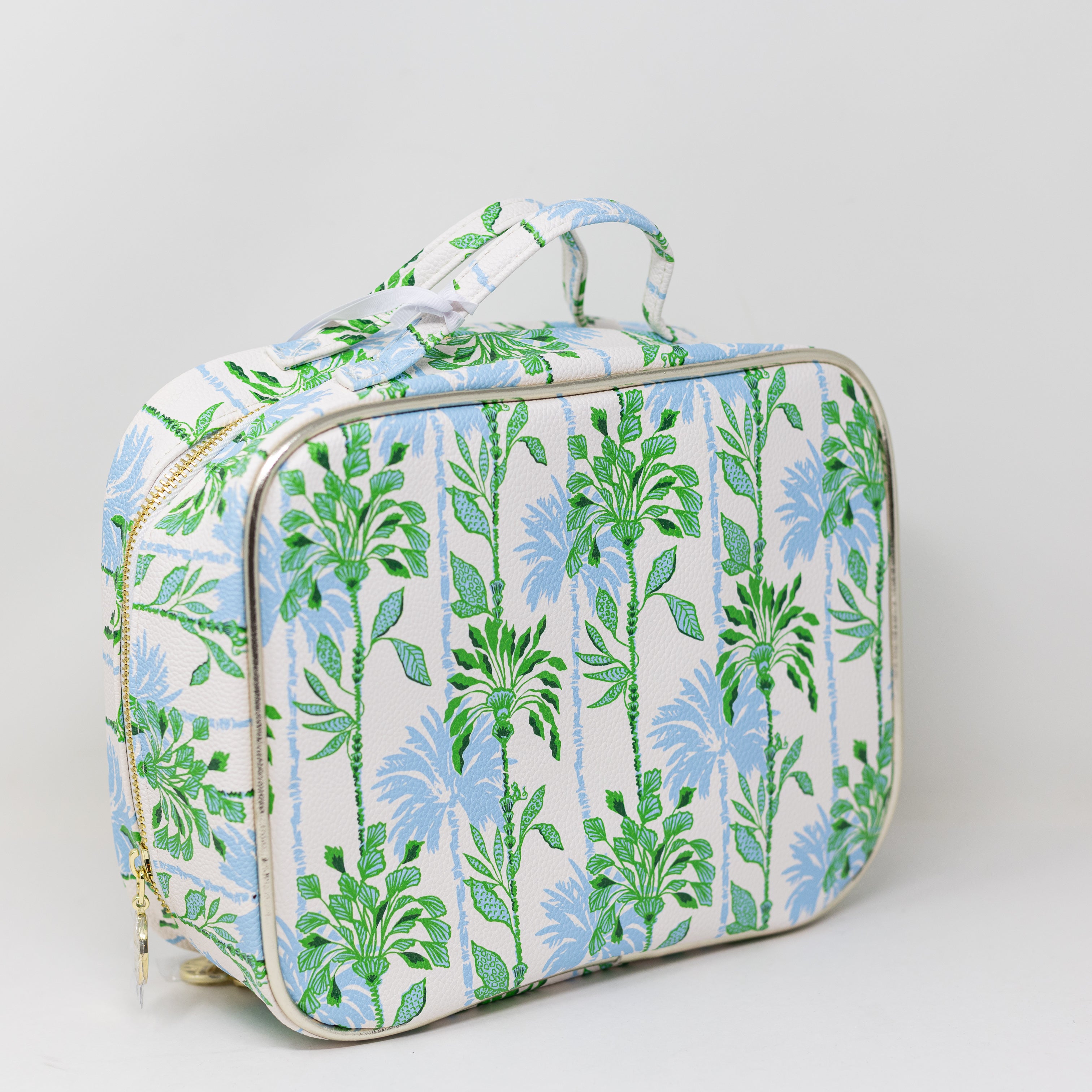 NEW Lilly Pulitzer Toiletry Travel Makeup Beauty Case Swayin In The Breeze Print