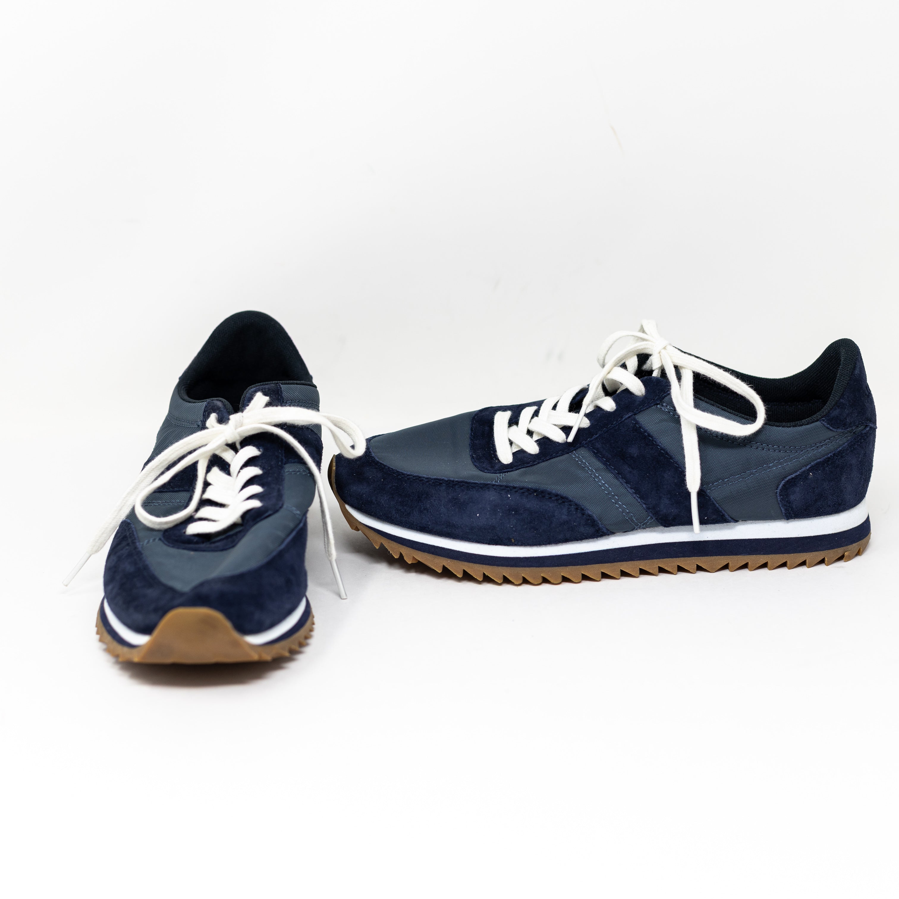 NEW J. Crew Women's Genuine Suede Mesh Lace Up Low Top Trainers Sneakers Shoes 8
