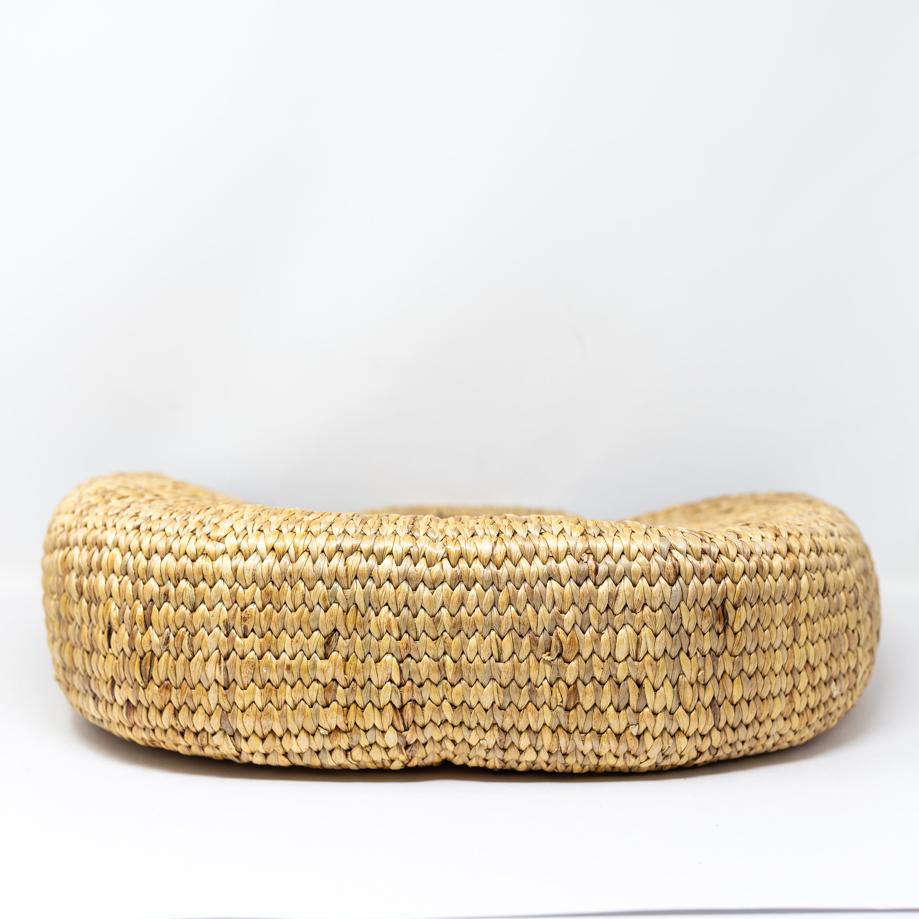 Jadetribe Wicker Straw Woven Braided Oversized Tassel Pom Pom Basket Bag Purse