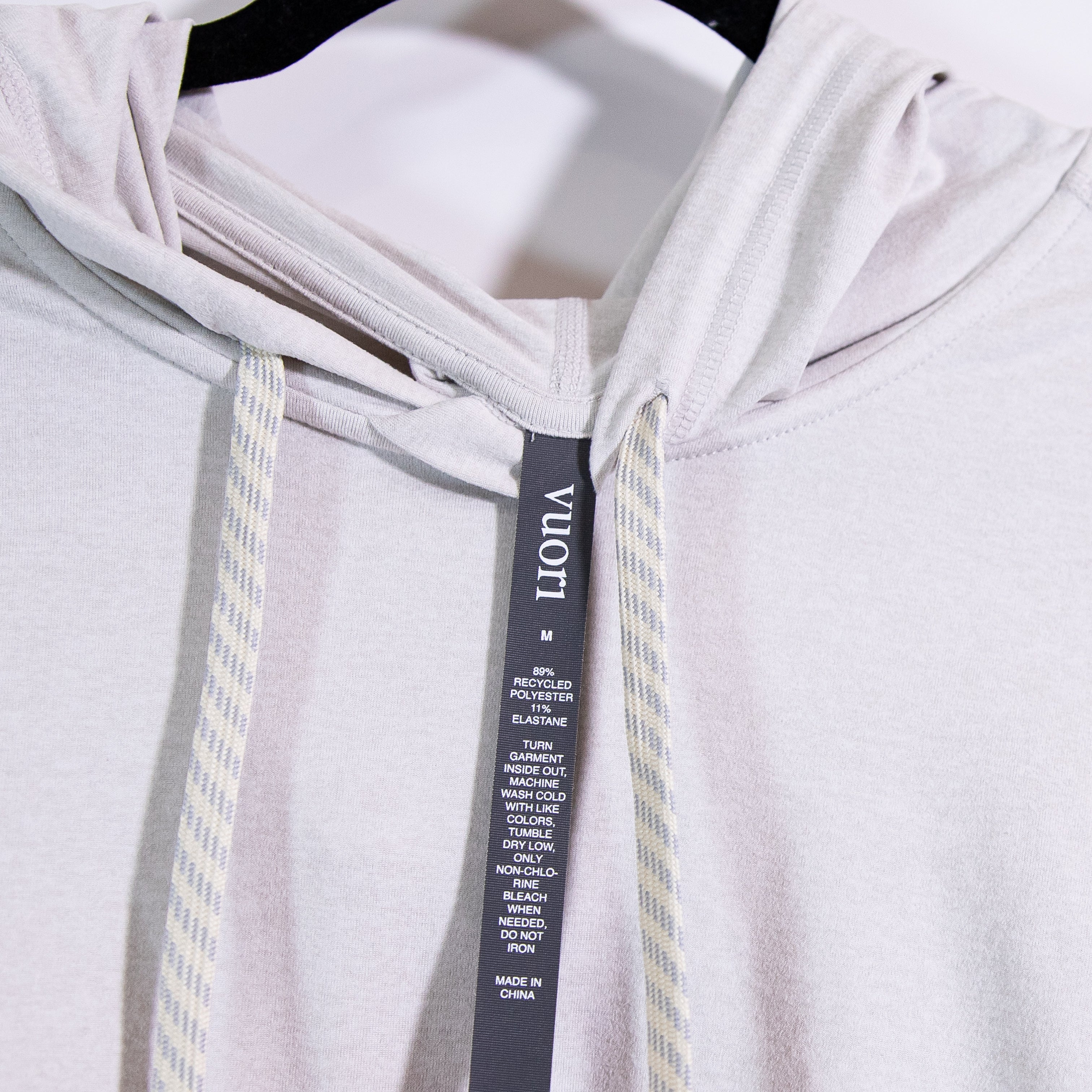 Vuori Women's Halo Essential DreamKnit Pullover Hoodie Sweatshirt Sweater Gray M