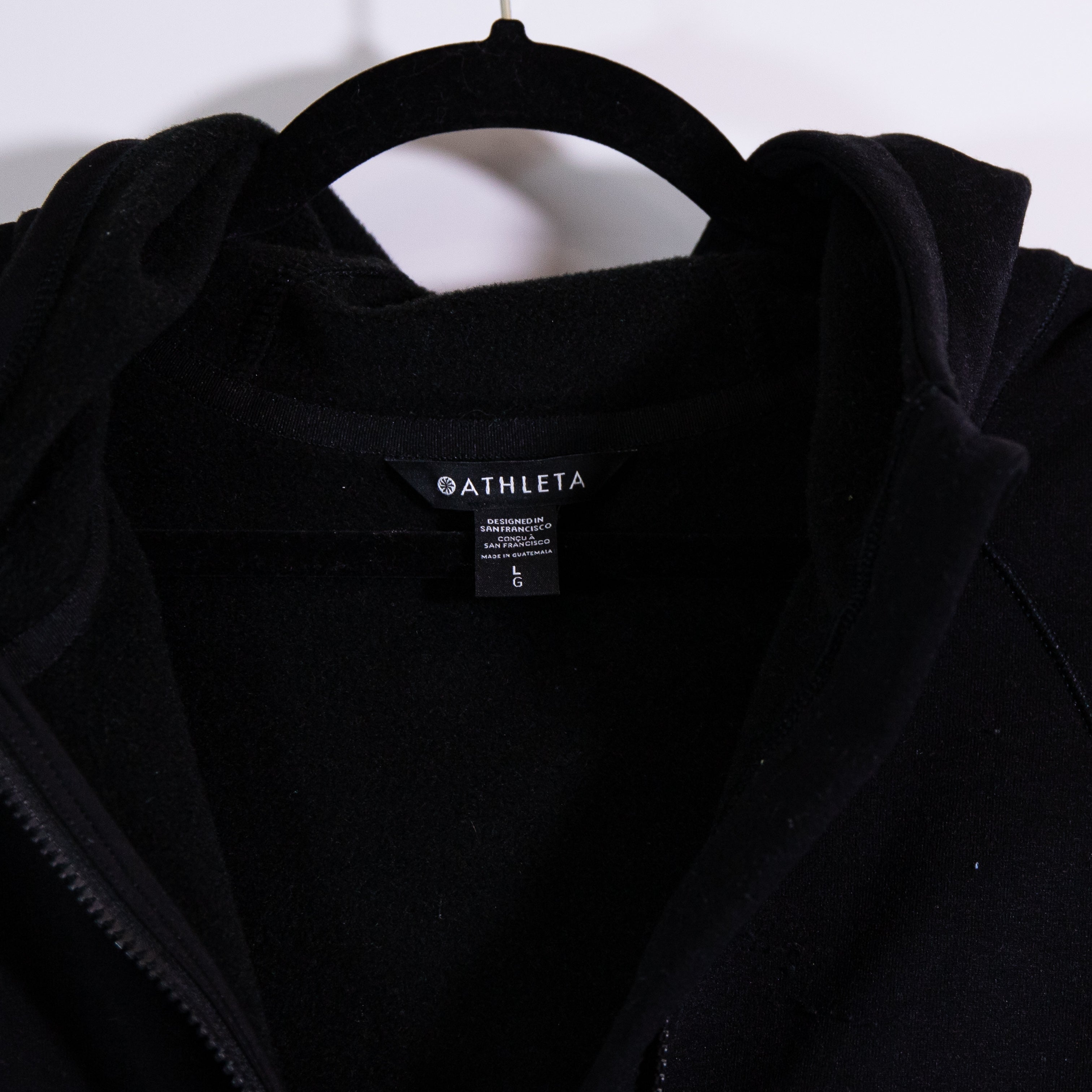 Athleta Women's Altitude Polartec Plush Fleece Lined Full Zip Hooded Jacket L