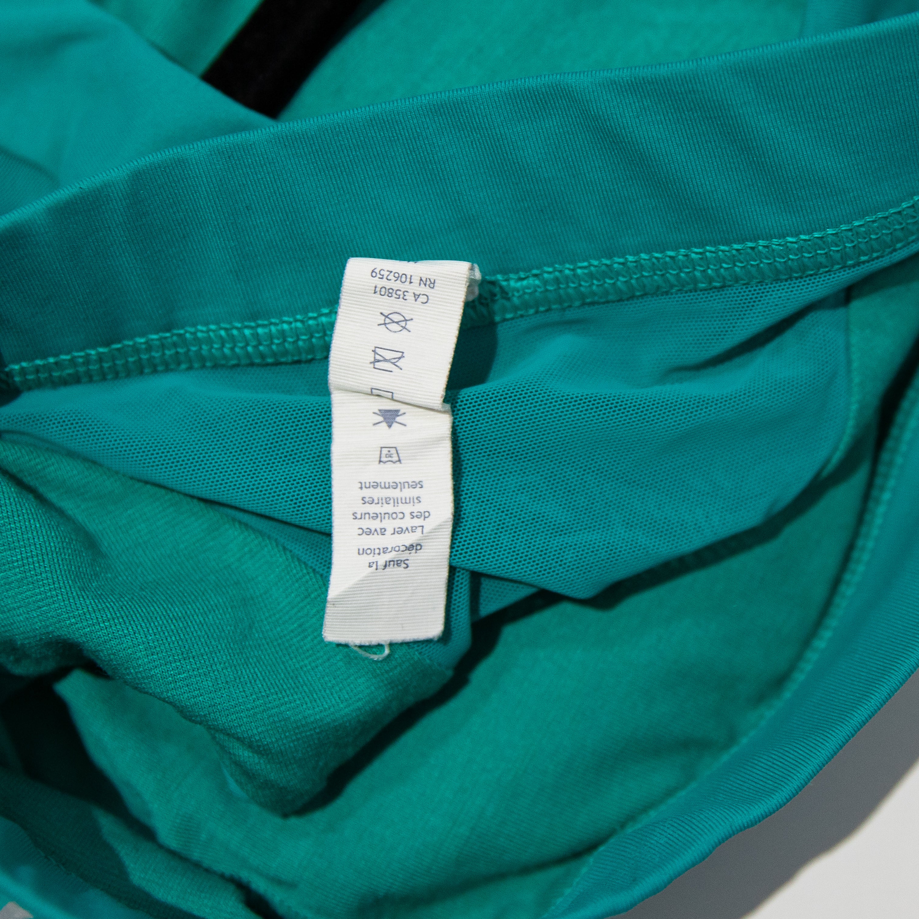 Lululemon Women's Invigorate Racerback Mesh Athletic Work Out Sports Bra Teal 10