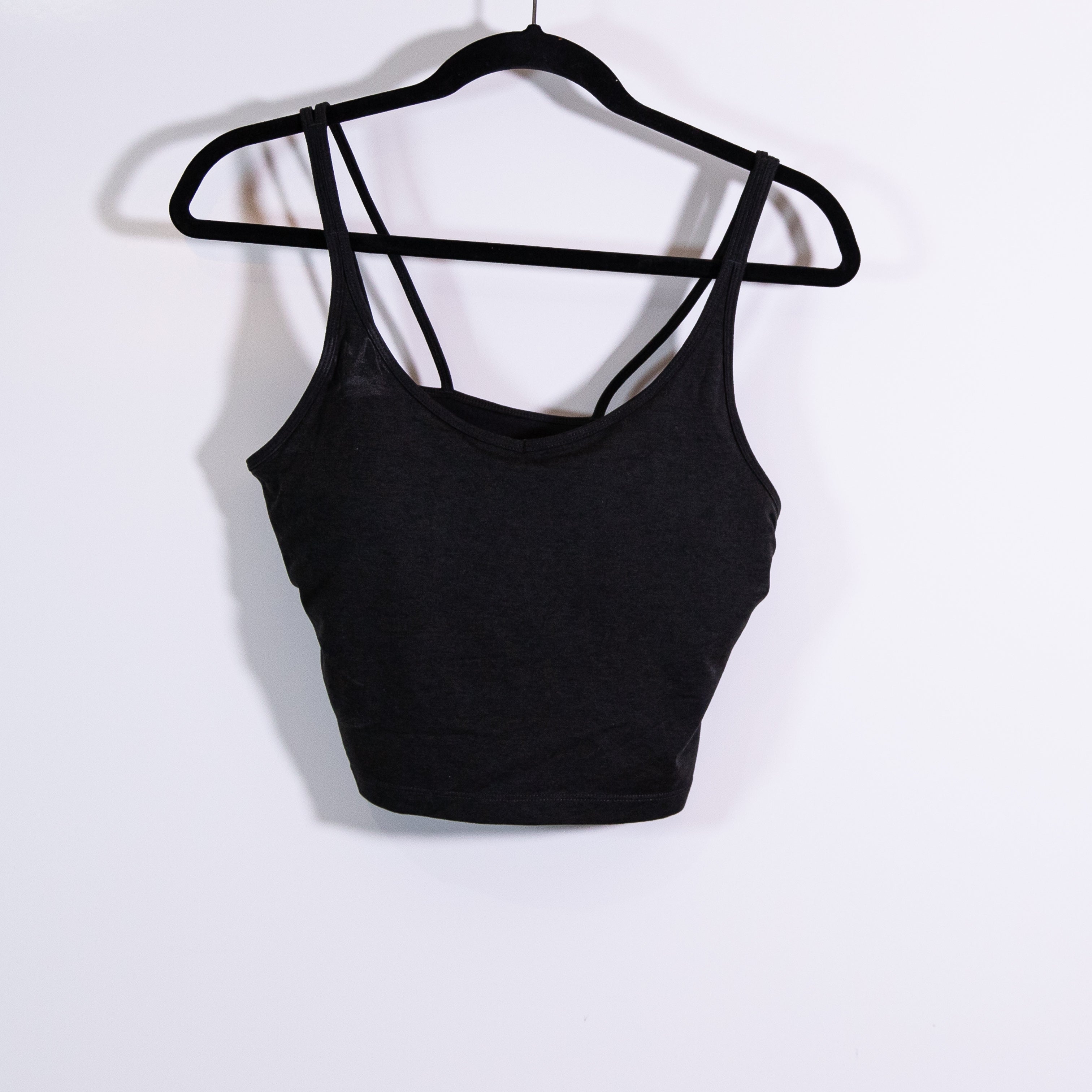 Vuori Women's Halo Performance DreamKnit Athletic Work Out Tank Top Black Large