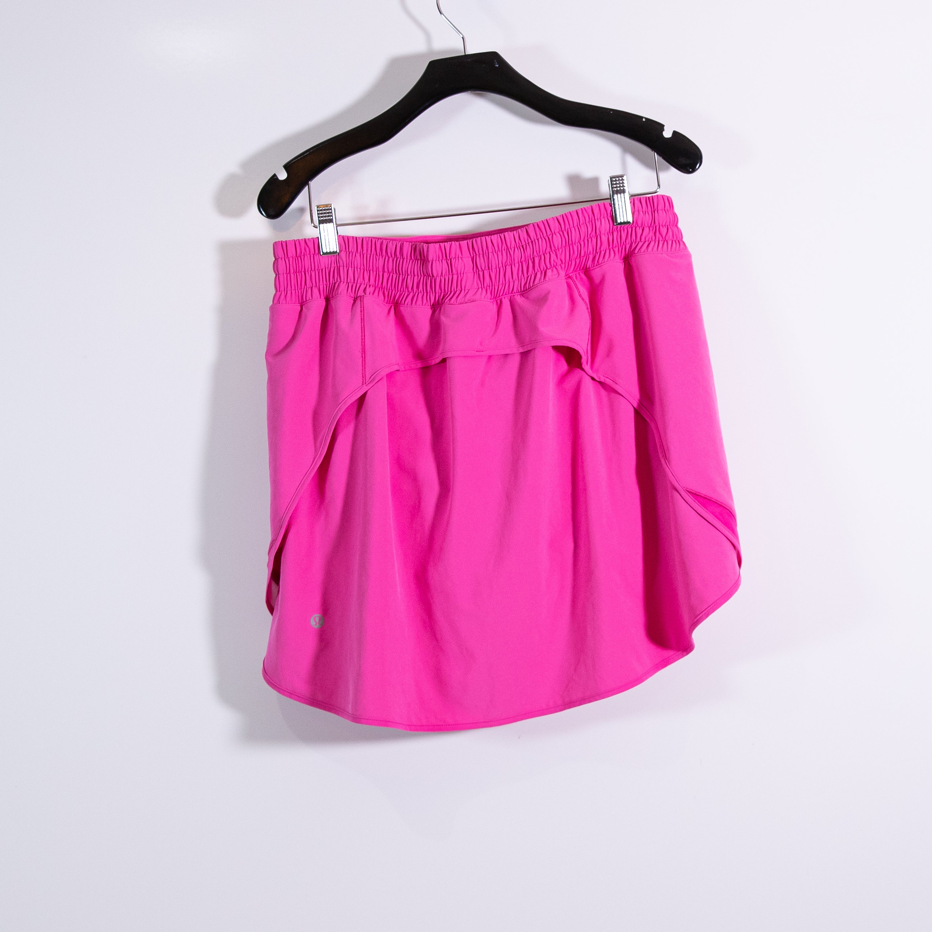 Lululemon Women's Hotty Hot High Rise Athletic Work Out Skirt Long Sonic Pink 12