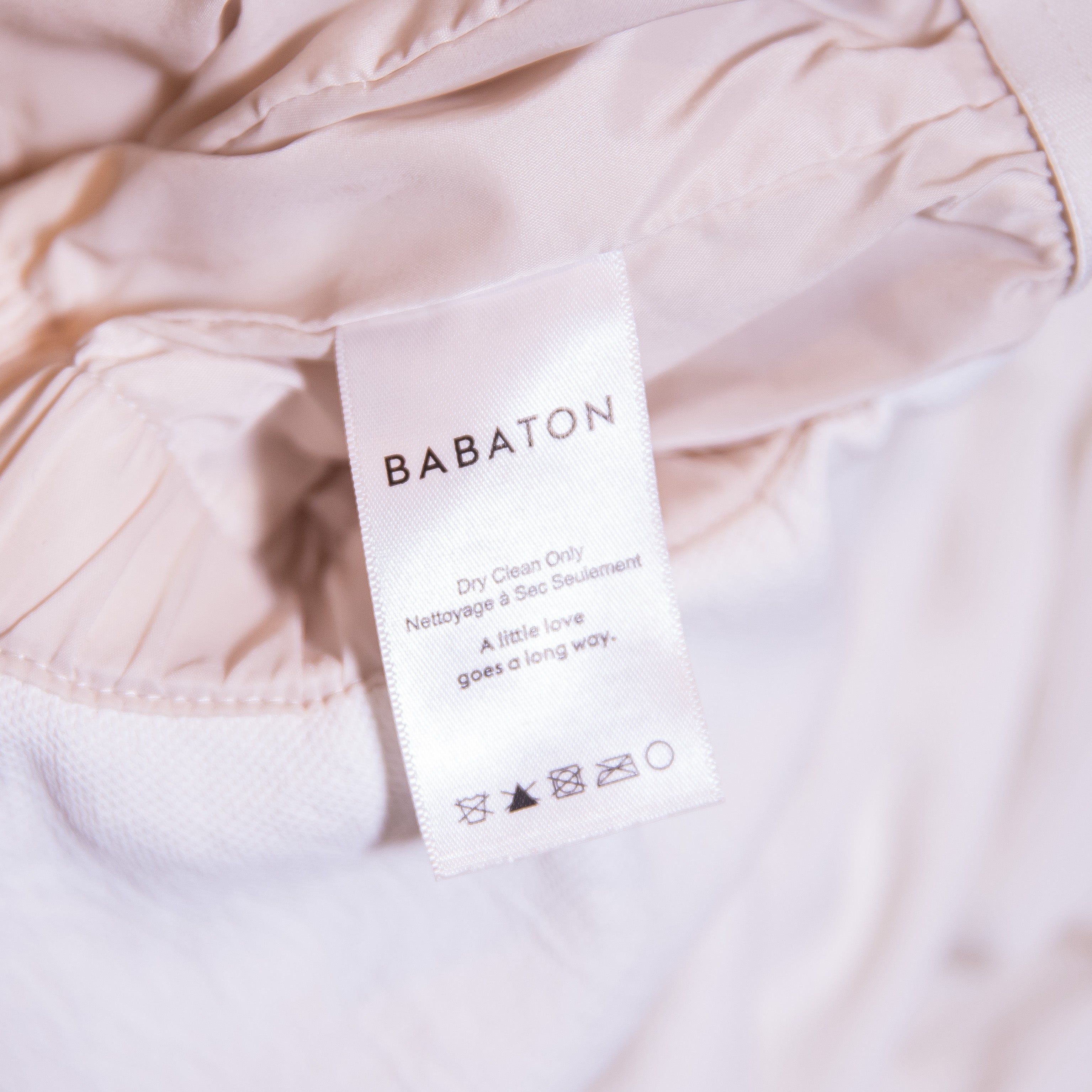 Babaton Aritzia Altamiro Strapless Ruffle Straight Leg Ankle Crop Jumpsuit Ivory