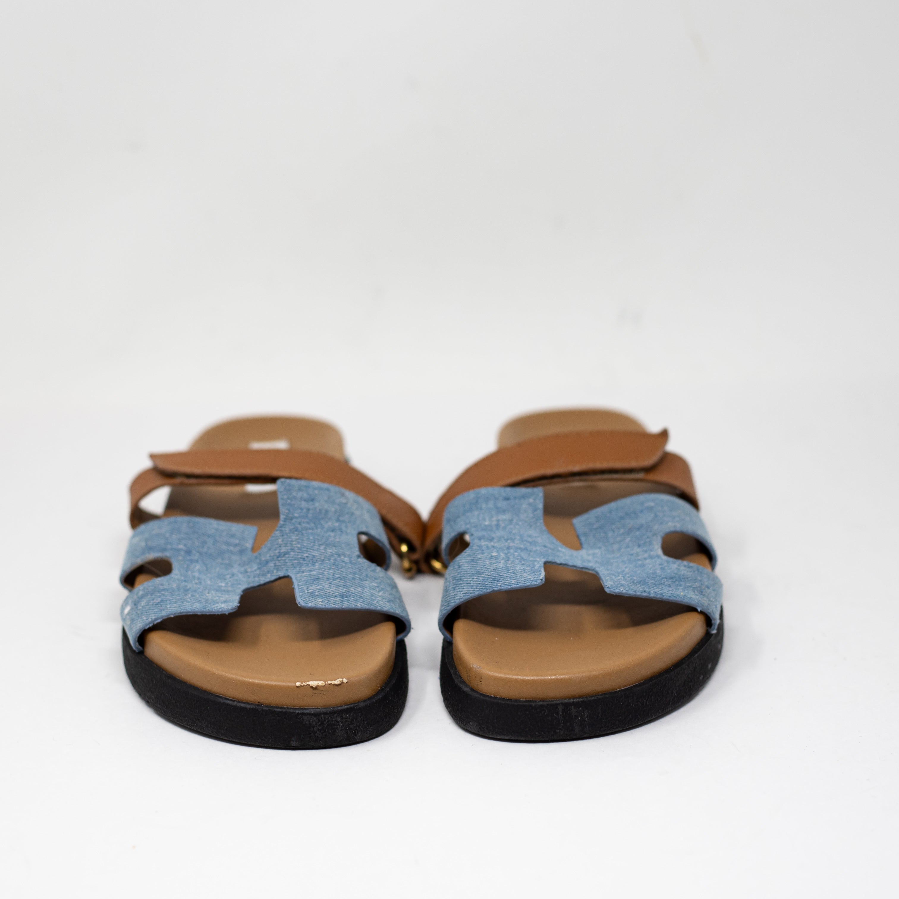 NEW Steve Madden Mayven Leather Slip On Flats Open Toe Sandals Shoes 8.5