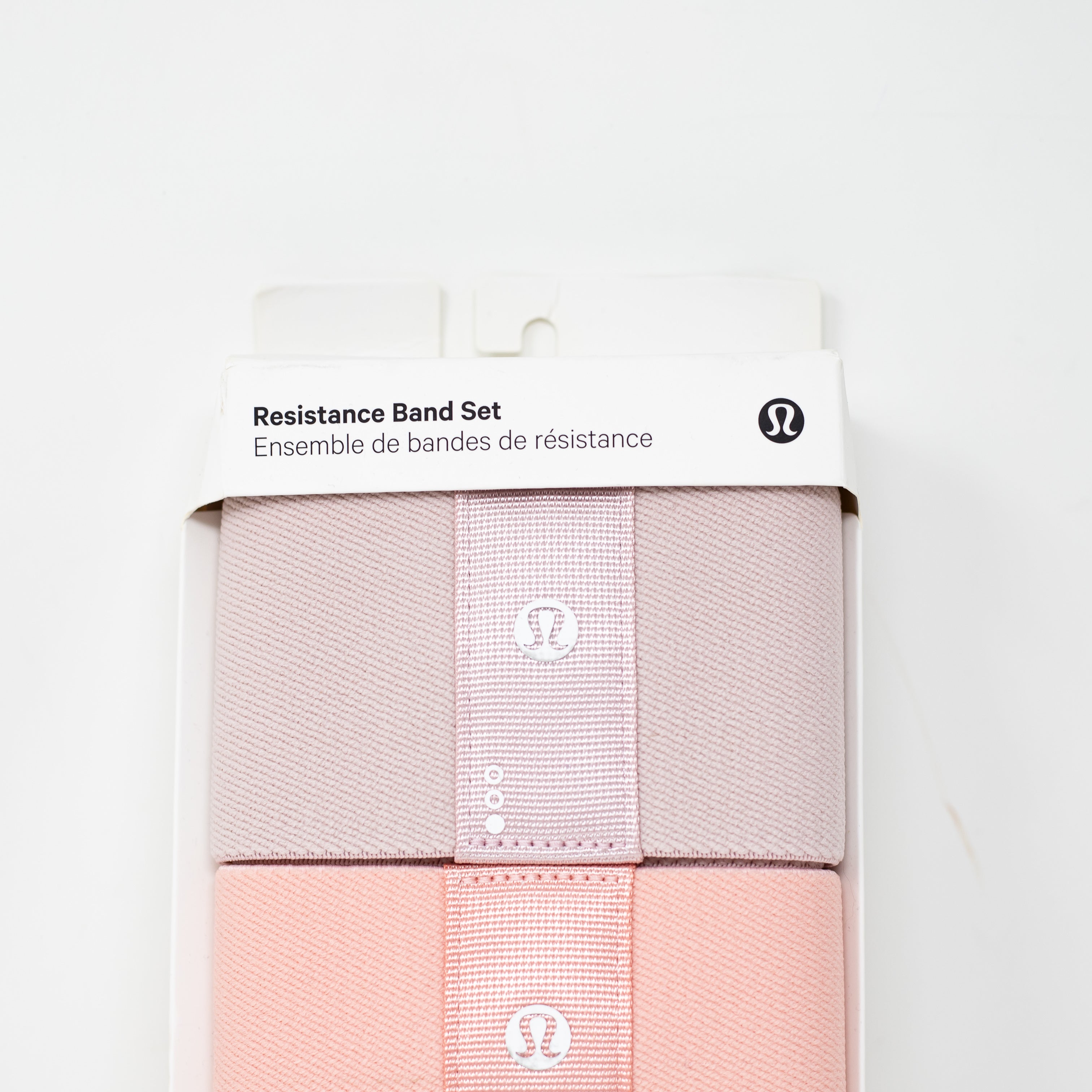 NEW Lululemon Resistance Band Yoga Training Pilates Work Out Set Pink
