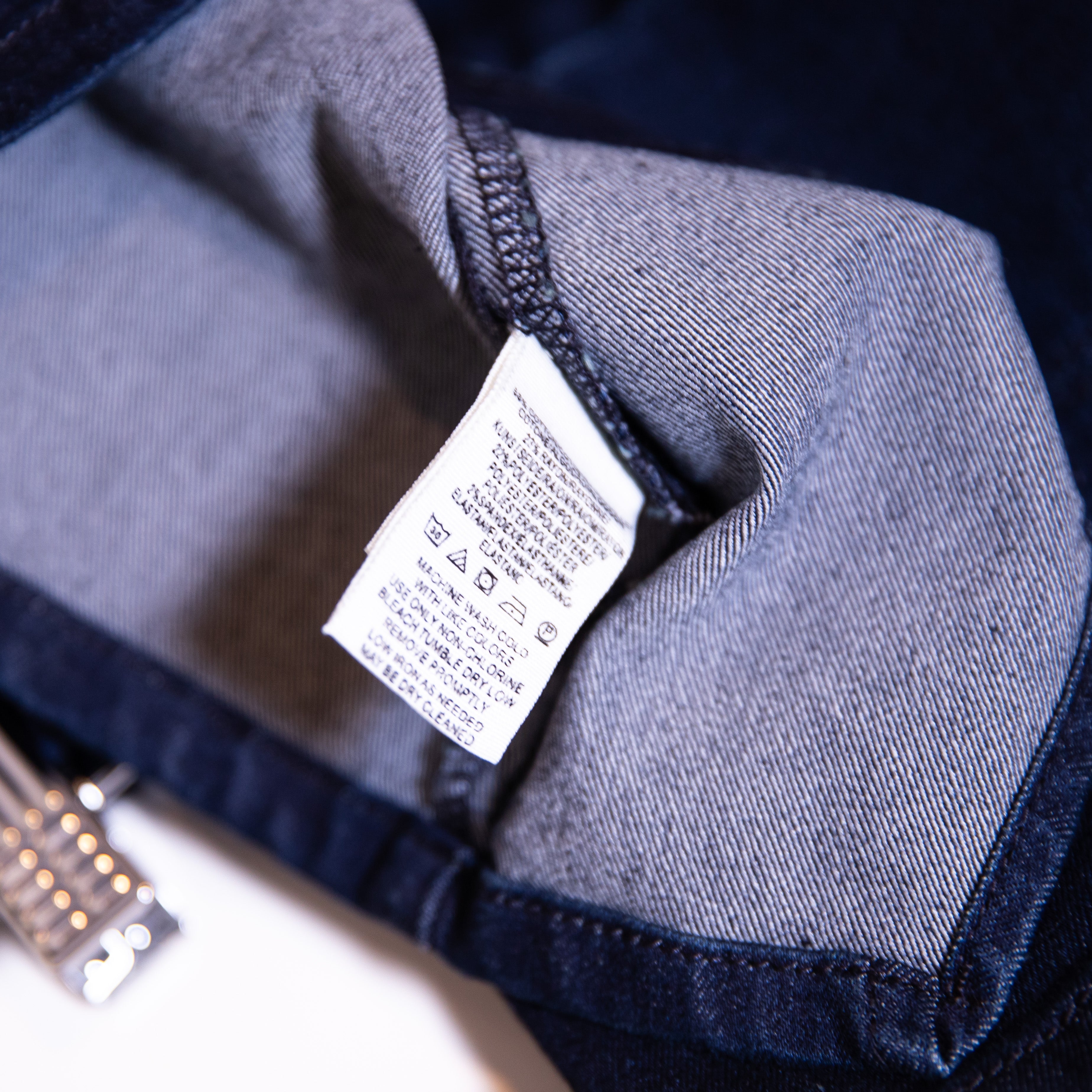 Free People Femme Fatale Cotton Stretch Denim Jean Tight Mini Skirt Indigo Blue