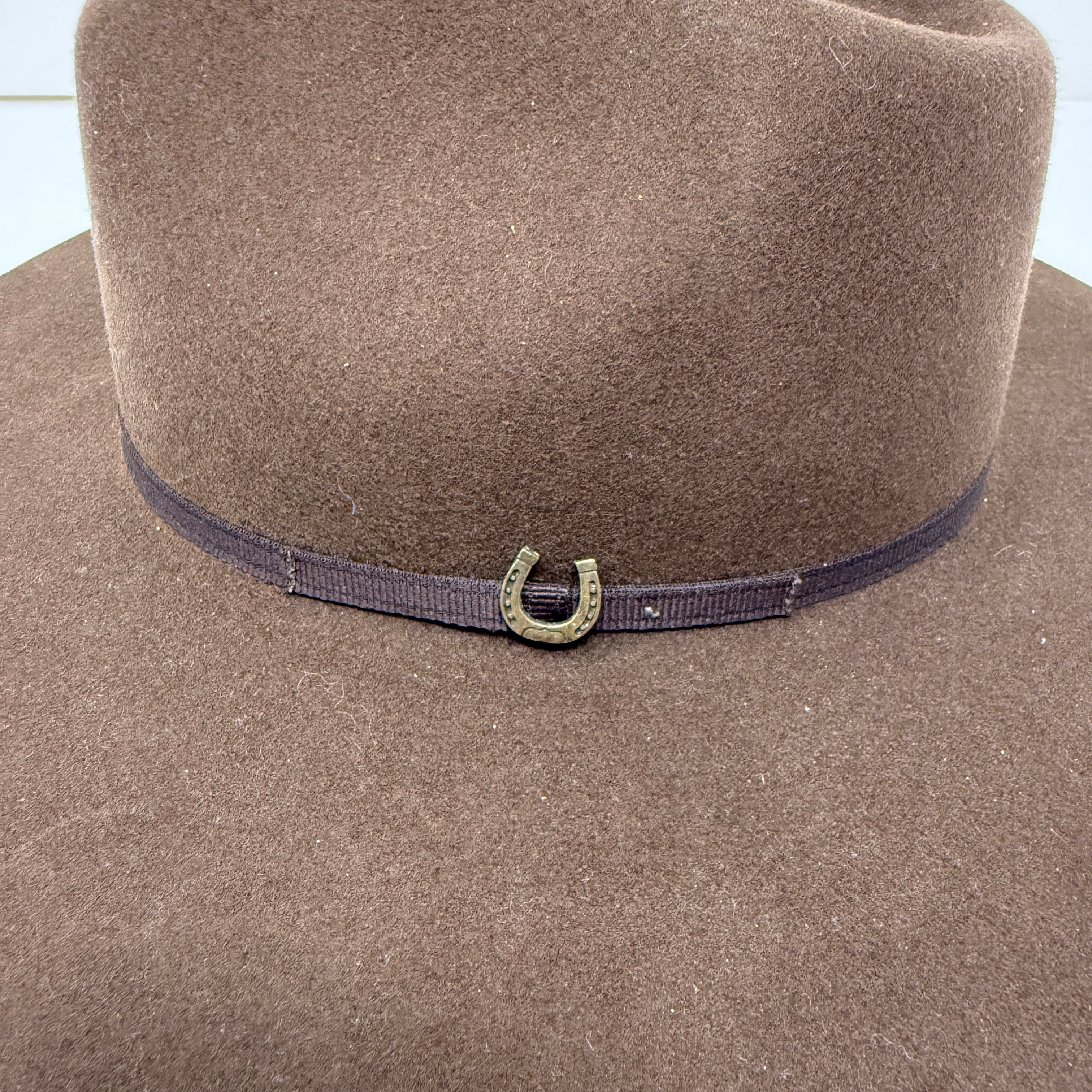 Tecovas Women's The Belle Wool Felt Wide Stiff Brim Cowgirl Hat Brown 7 1/4