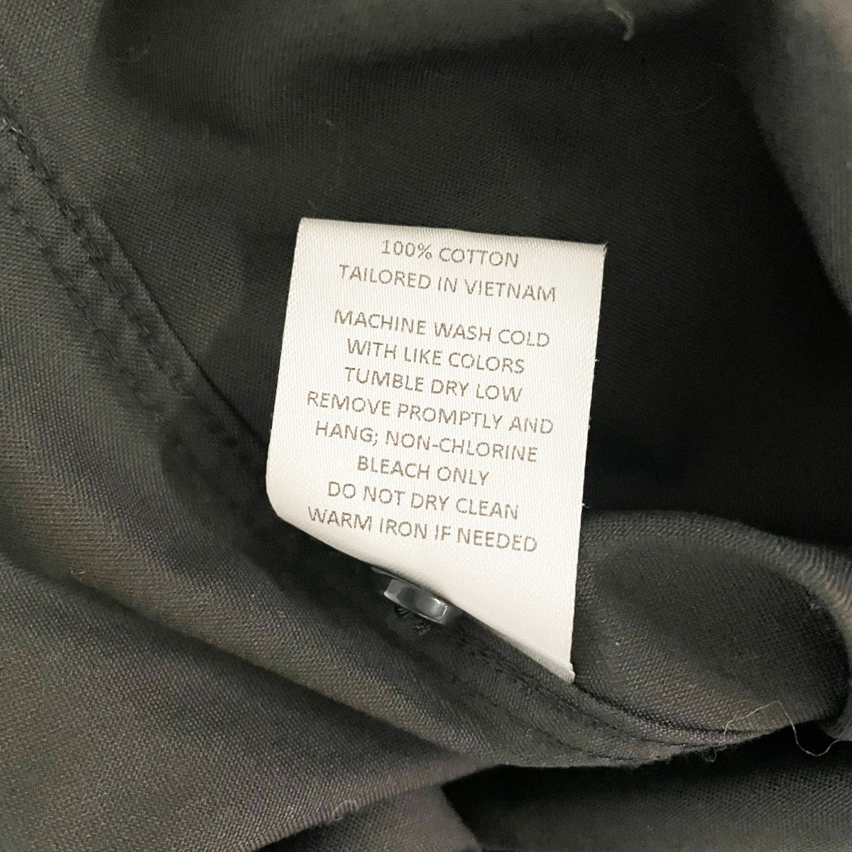 NEW The Shirt Rochelle Behrens The Jet Set Icon Collared Button Down Shirt Black