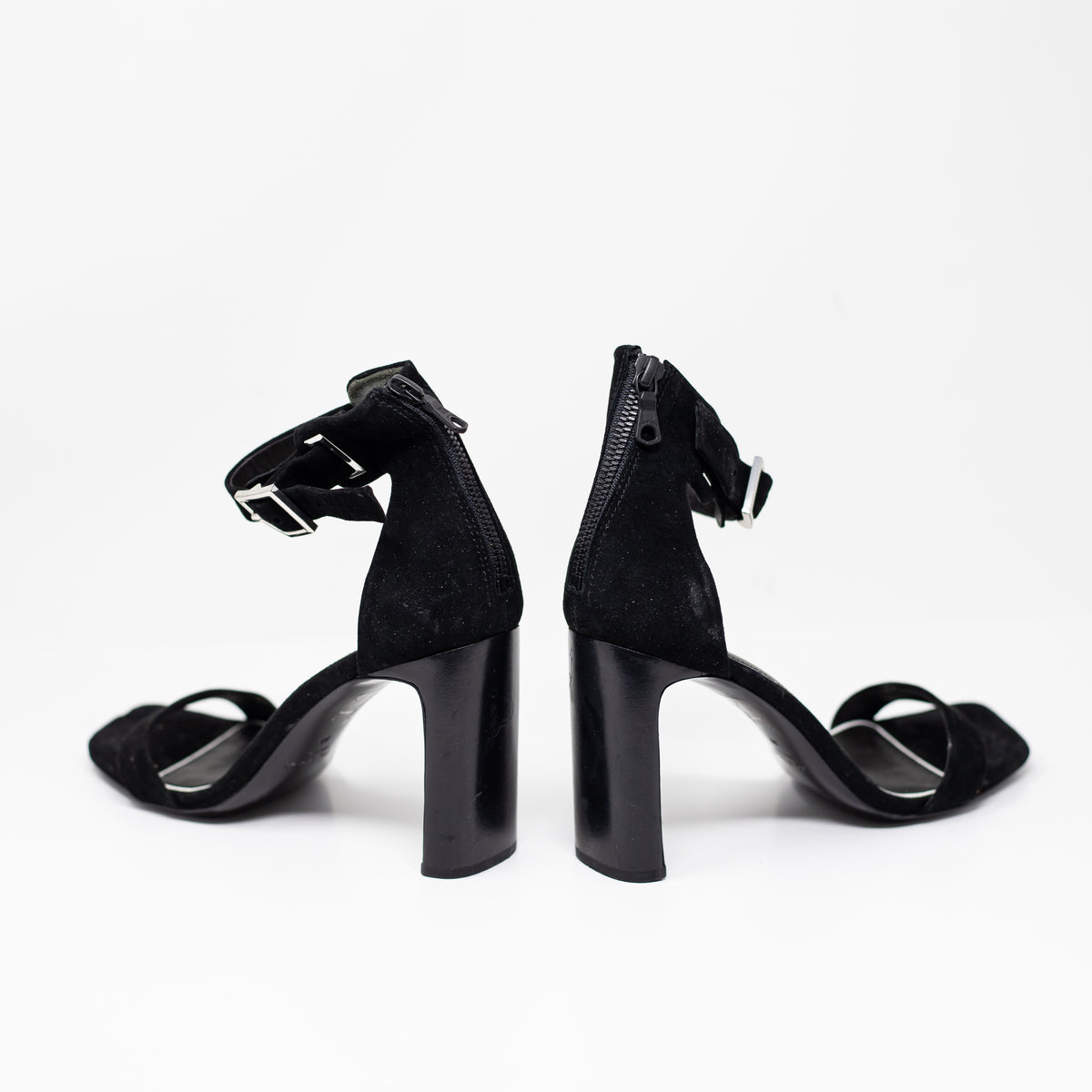 Rag & Bone Ellis Women's Genuine Suede Leather Ankle Strap High Heels Shoes 8